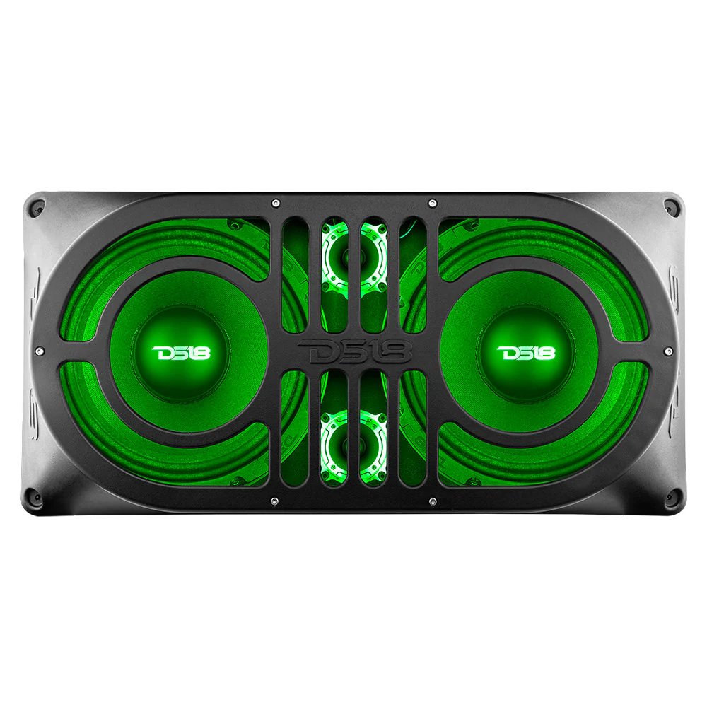 Jeep TJ,JK/JKU,JL/JLU Tailgate Loudspeaker Enclosure for 2 X 10" and 2 x 3" Tweeters - Image 2