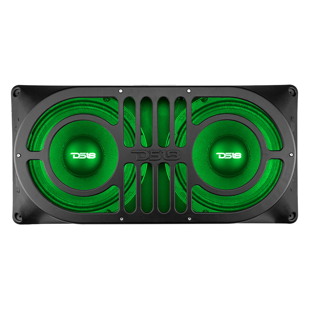Jeep TJ,JK/JKU,JL/JLU Tailgate Subwoofer Enclosure for 2 X 10" - Image 2