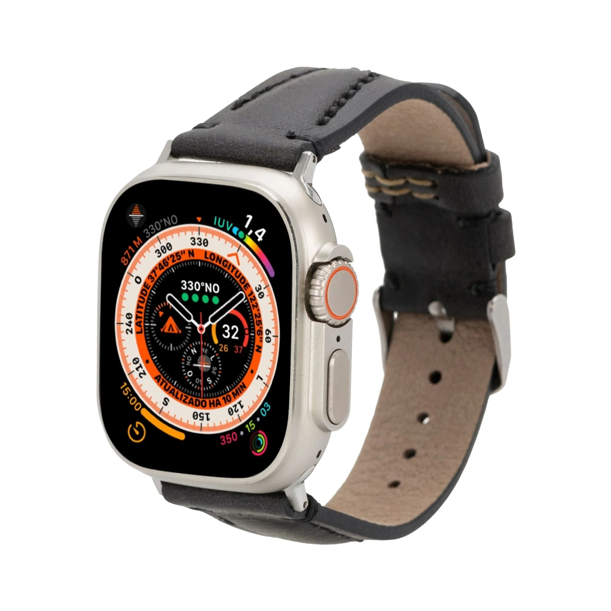 Jeffrey Leather Bands for Apple Watch 9, Ultra 2 & SE - Image 6