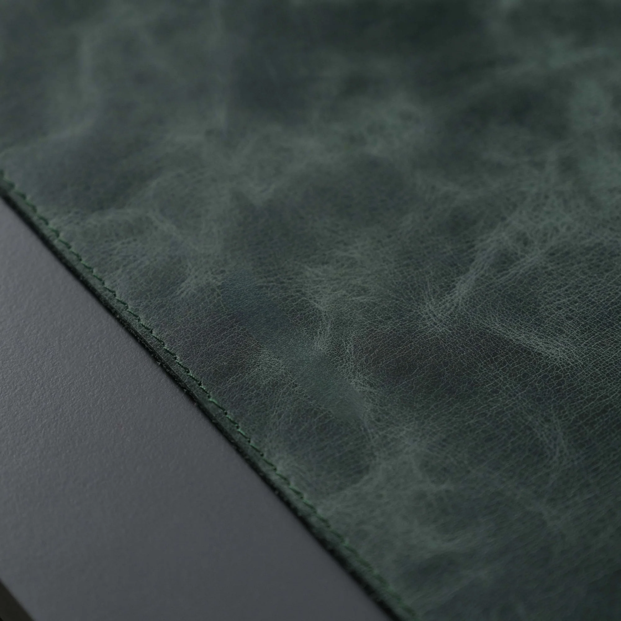 Jersey Dark Green Leather Desk Pad for Office and Home - Image 7