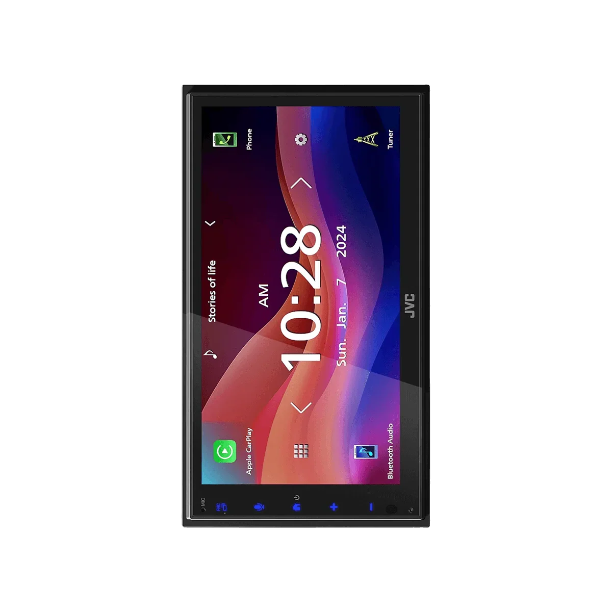 JVC KW-M595BT Car Stereo with CarPlay & Android Auto - Image 2