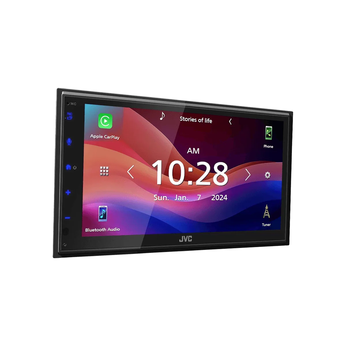 JVC KW-M595BT Car Stereo with CarPlay & Android Auto - Image 3