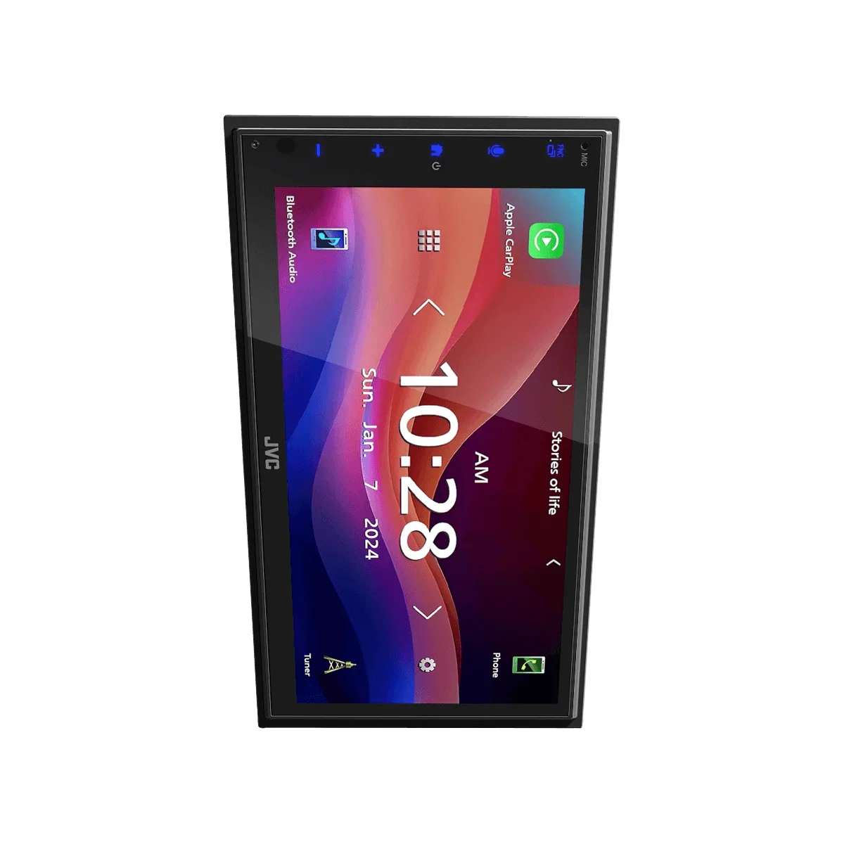 JVC KW-M595BT Car Stereo with CarPlay & Android Auto - Image 4