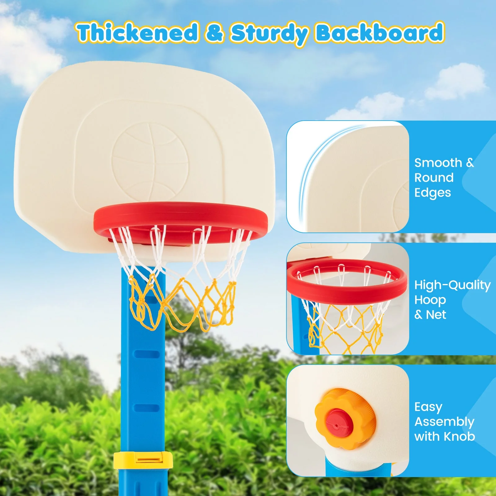 Kids Children Basketball Hoop Stand - Image 7