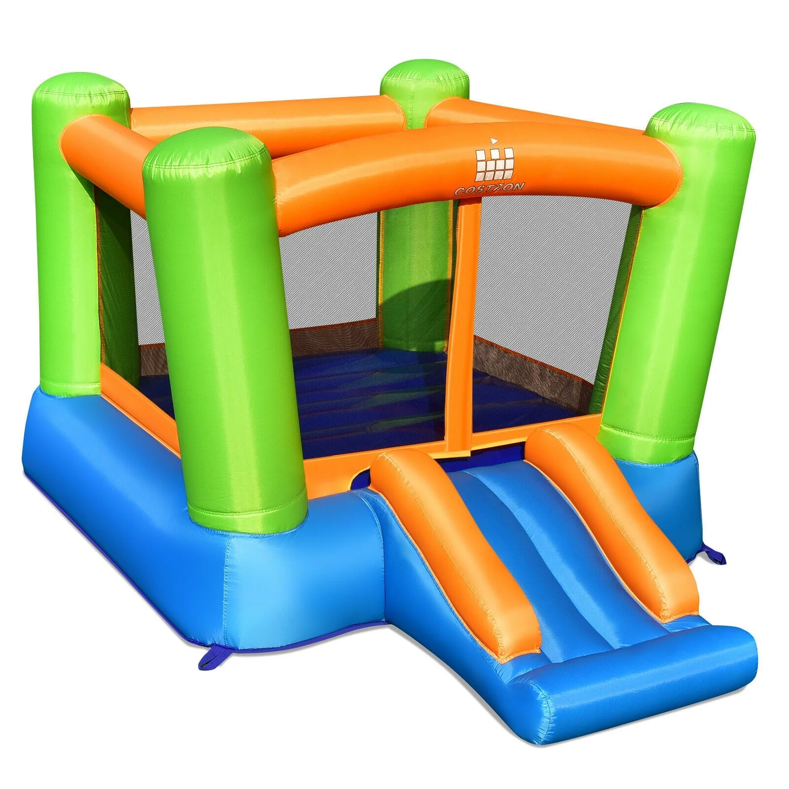 Kids Inflatable Bounce House without Blower for Indoor and Outdoor - Image 2