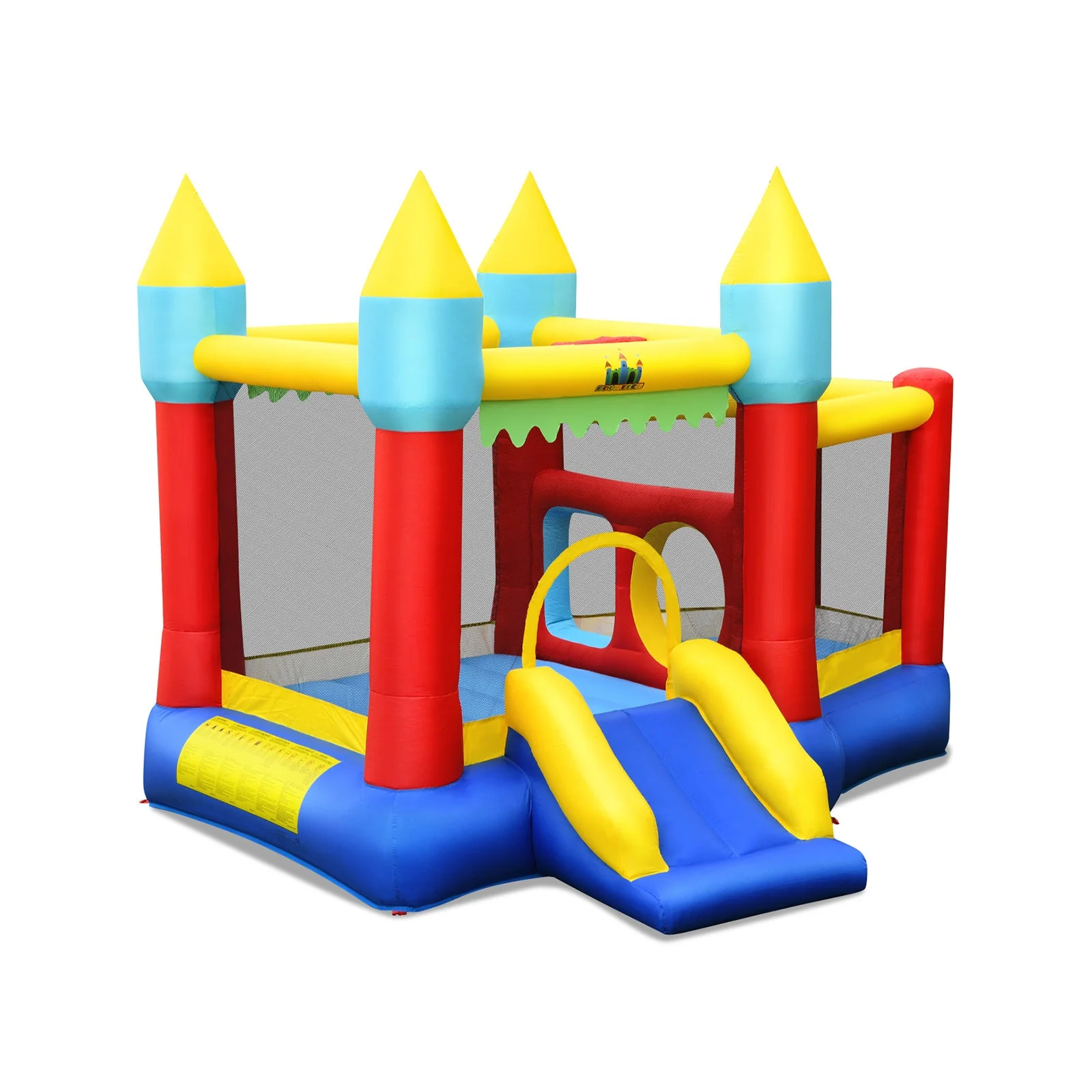 Kid's Inflatable Bouncer with Jumping Area and 480W Blower - Image 3