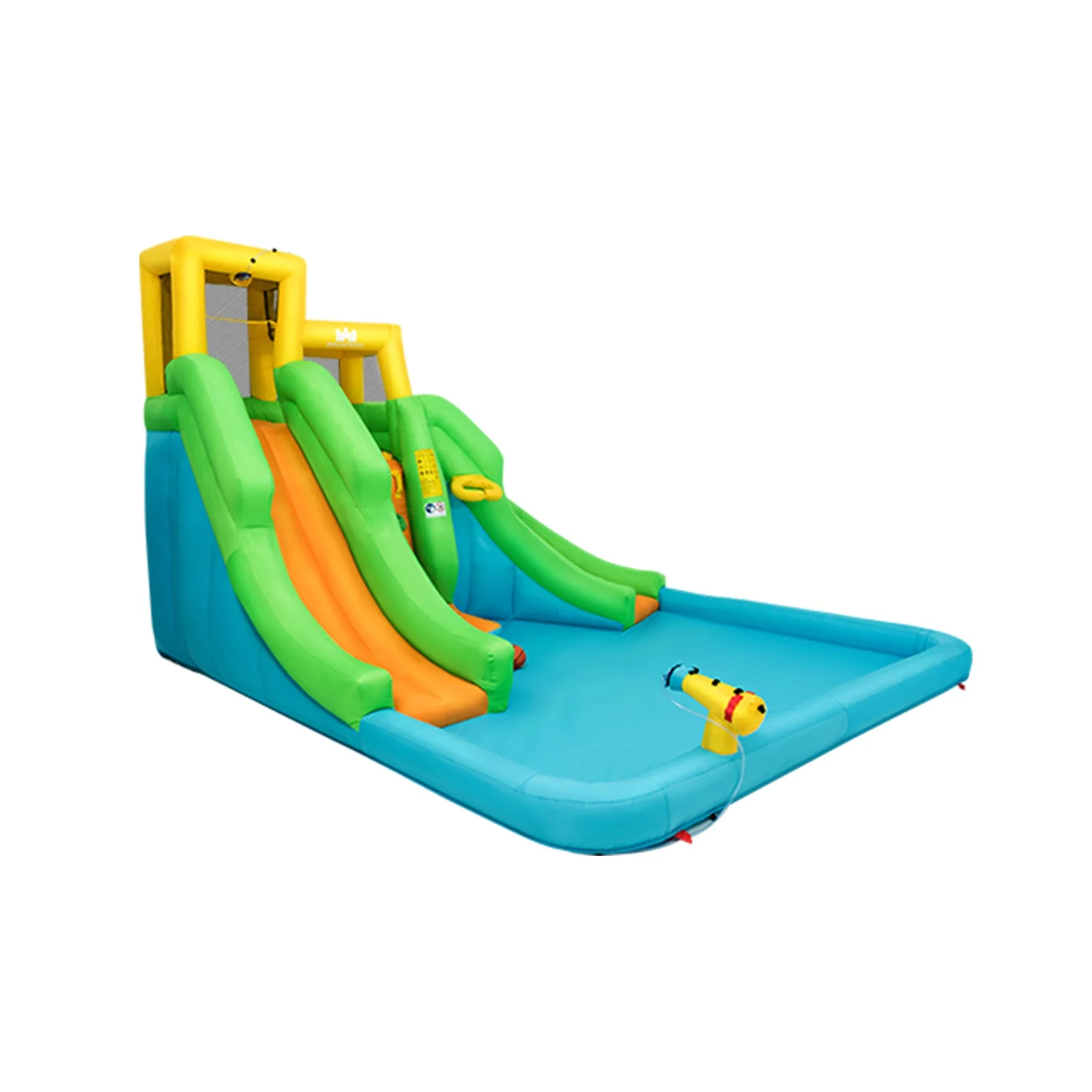 Kids Inflatable Water Park Bounce House with 480W Blower - Image 4