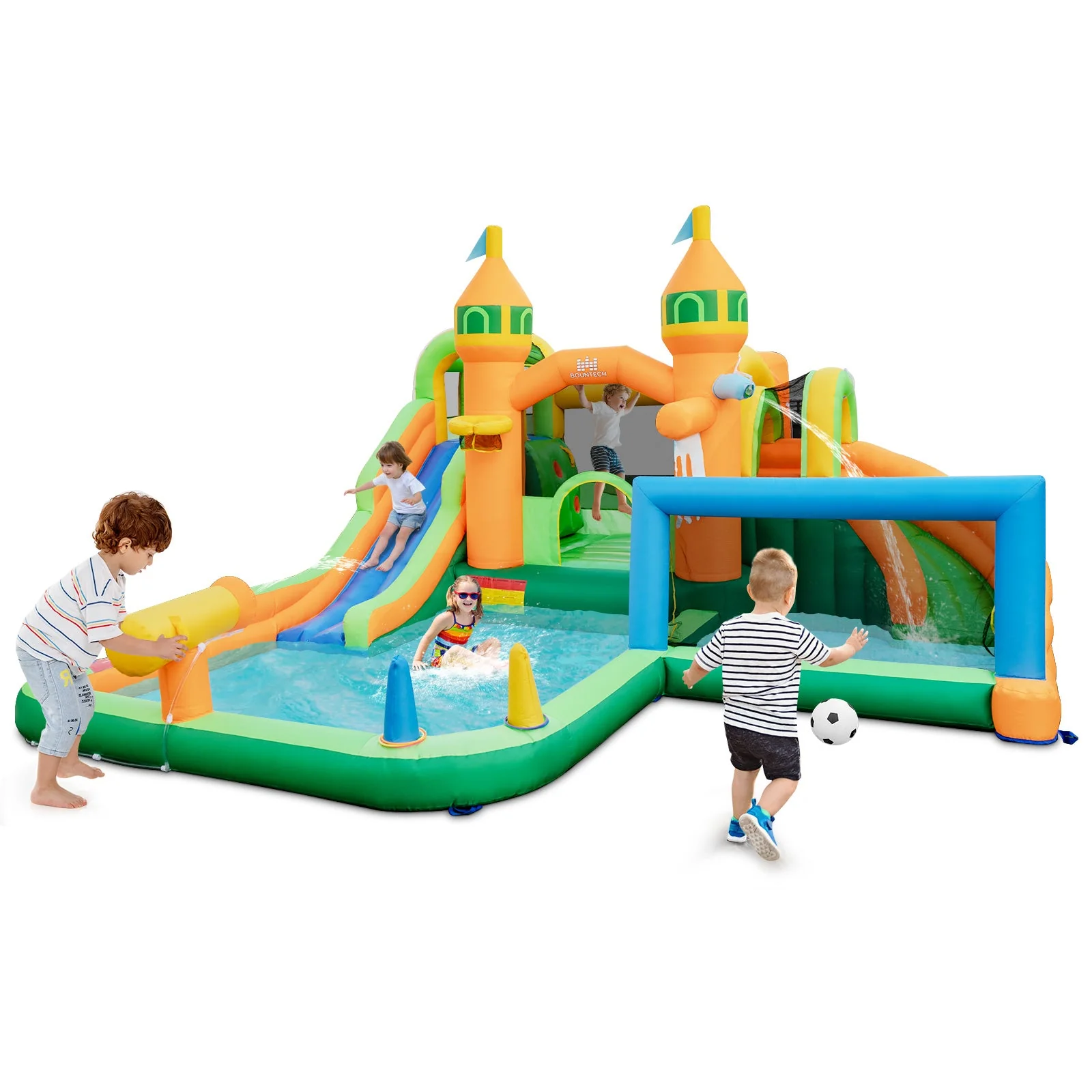 Kids Inflatable Water Slide for Yard Lawn (Without Blower) - Image 4