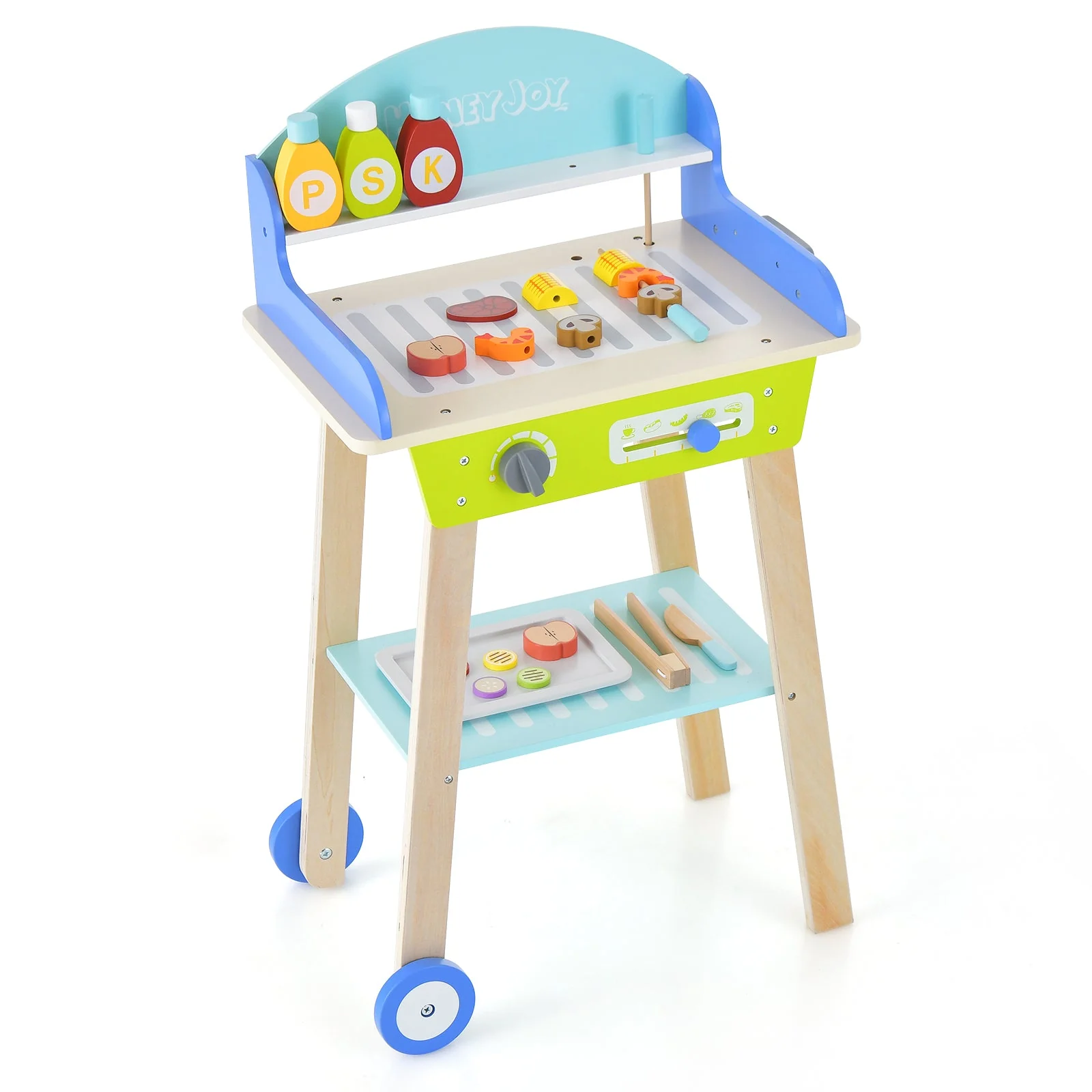 Kid's Pretend Barbecue Grill Play Set - Image 3