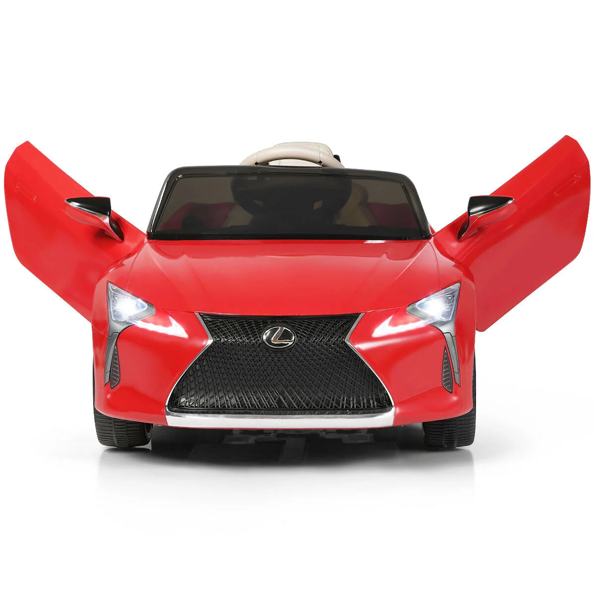 Kids Ride Lexus LC500 Licensed Remote Control Electric Vehicle-Red - Image 2