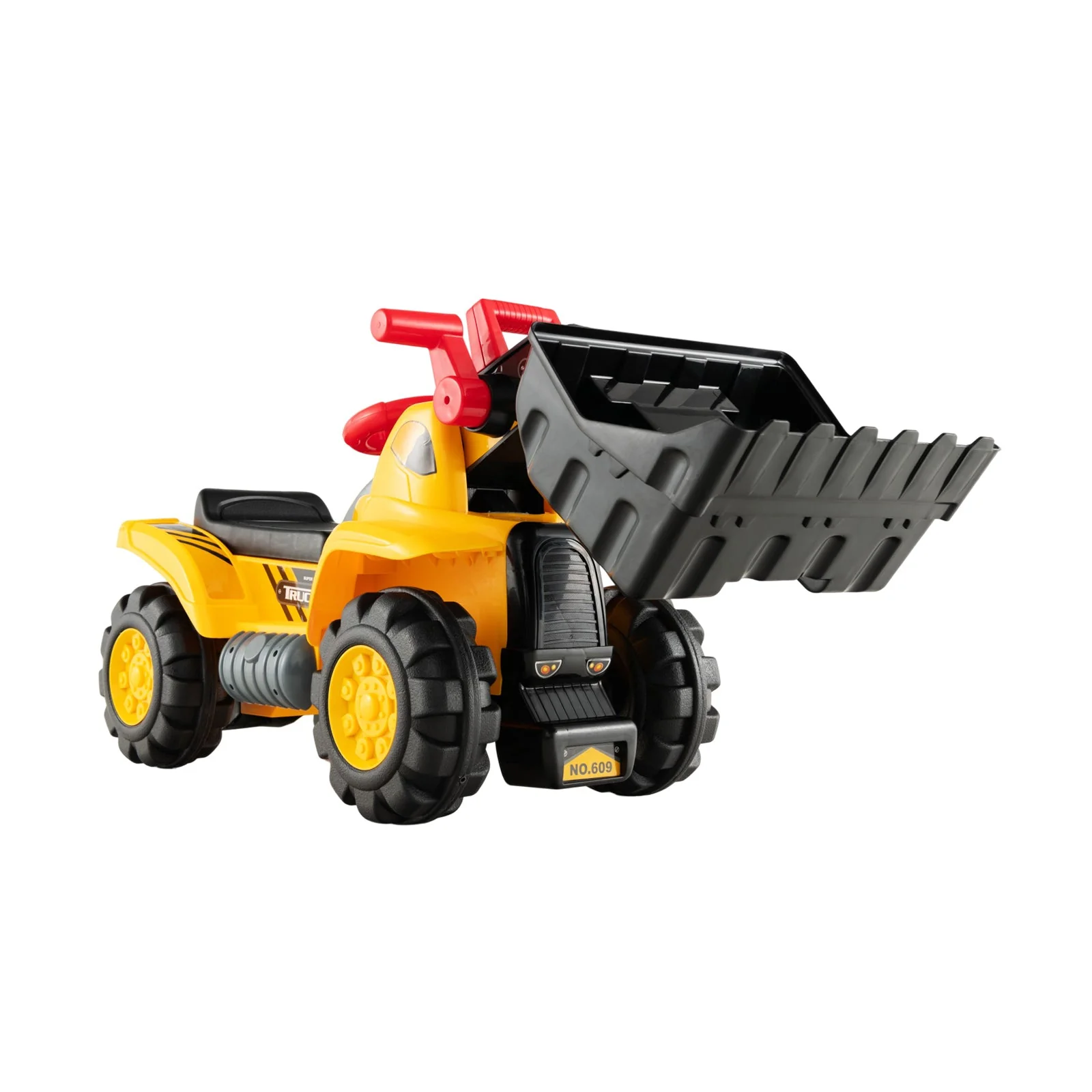 Kids Ride On Bulldozer Toy Play Truck with Adjustable Bucket Aged 3+ Years Old - Image 3