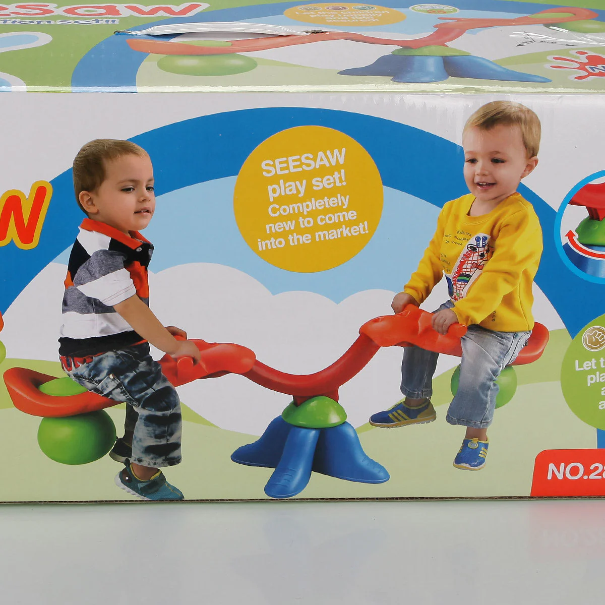 Kid's Seesaw 360 Degree Spinning Teeter - Image 2
