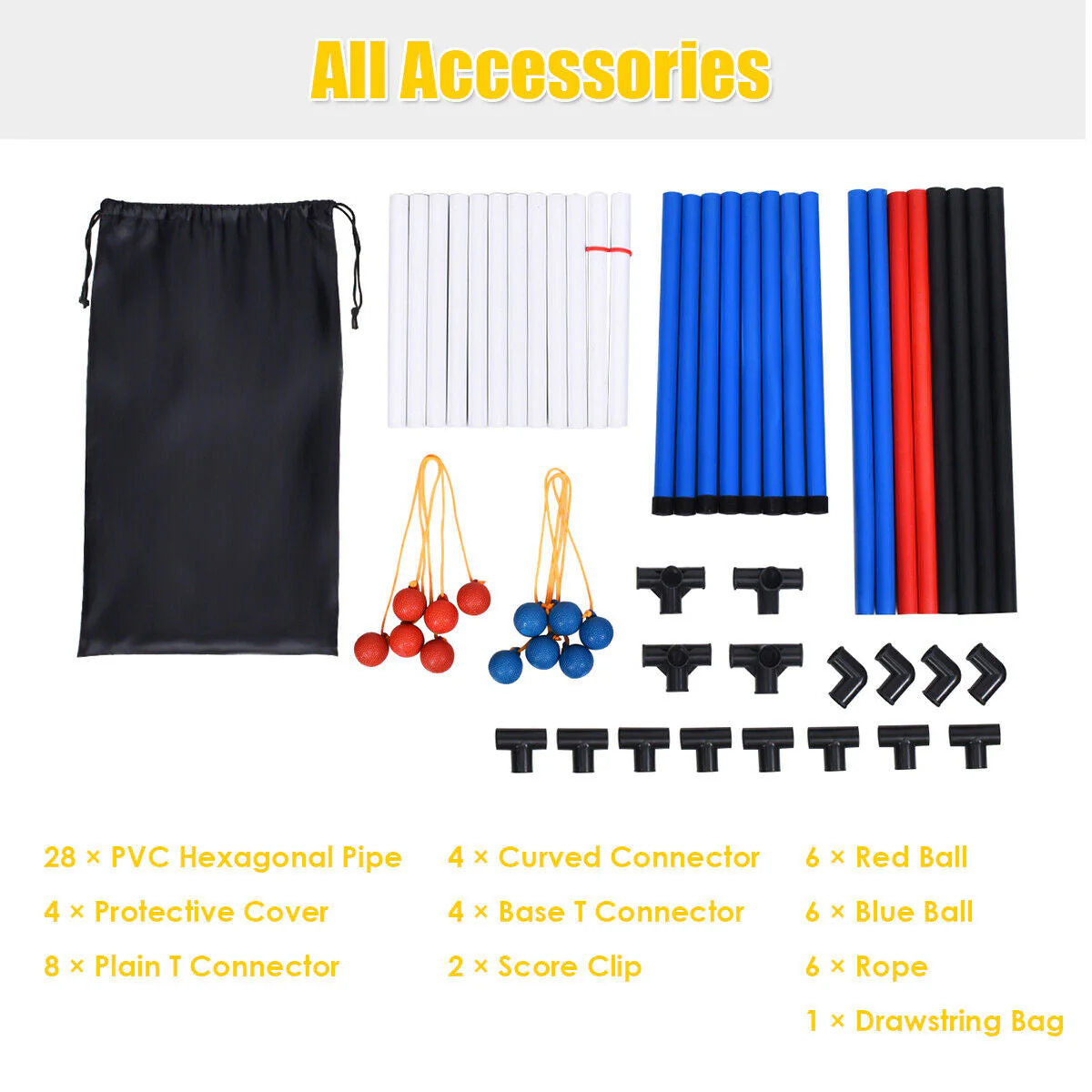 Ladder Ball Toss Game Bolas Score Tracker Carrying Bag - Image 6