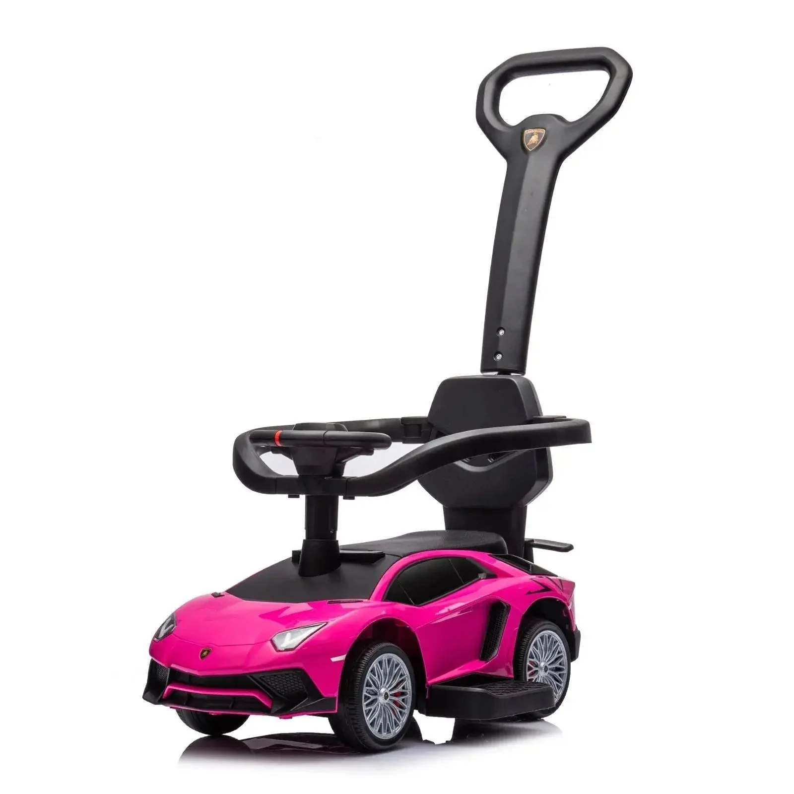 Lamborghini 3-in-1 Kids Push Ride On Toy Car - Image 22