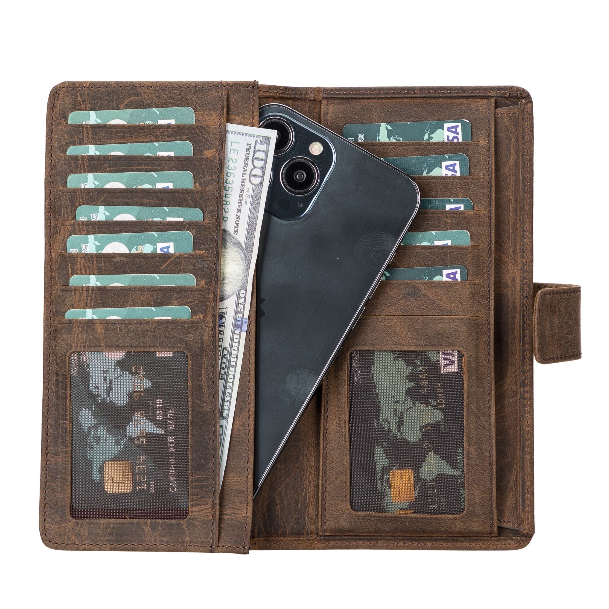 Lander Leather Phone Wallet and Multiple Card Holder for Women - Image 9