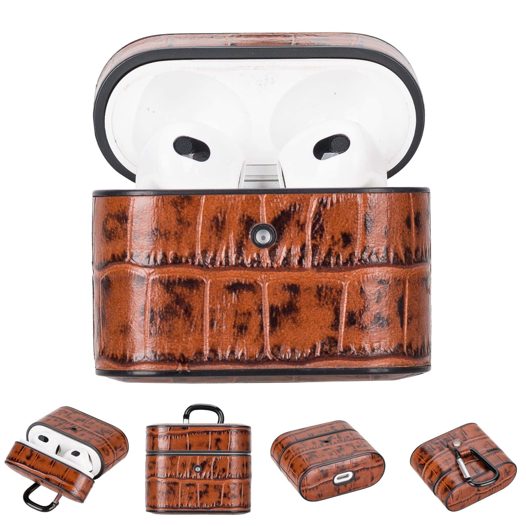 Laramie Leather Case for Apple AirPods 3 - Image 11