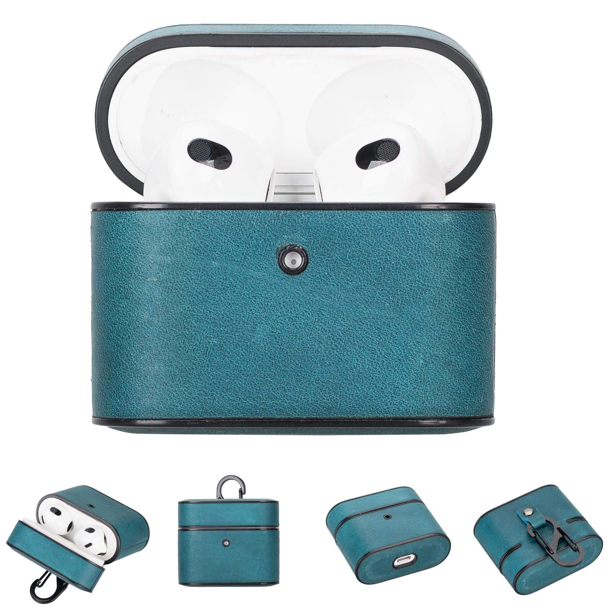 Laramie Leather Case for Apple AirPods 3 - Image 8