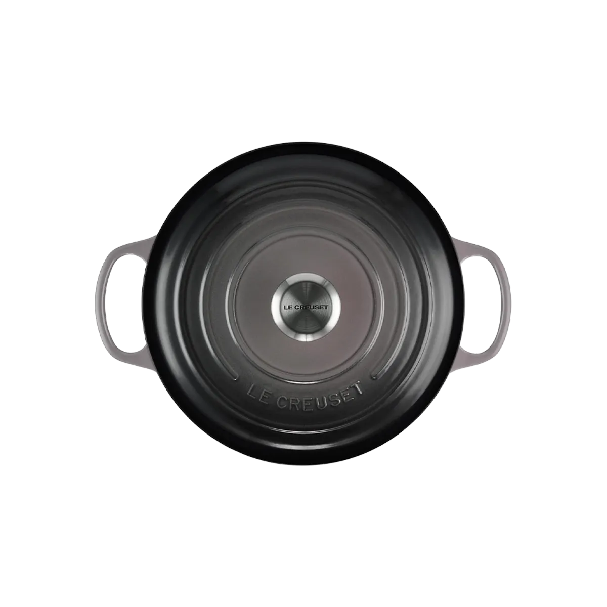 Le Creuset Enameled Cast Iron Signature Round Dutch Oven 7.25 qt. Oyster - Image 3