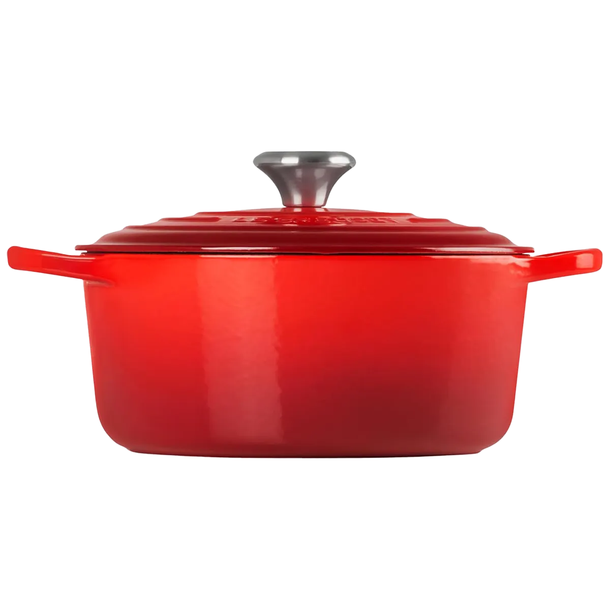 Le Creuset Enameled Cast Iron Signature Round Dutch Oven 4.5 qt. Cerise - Image 3