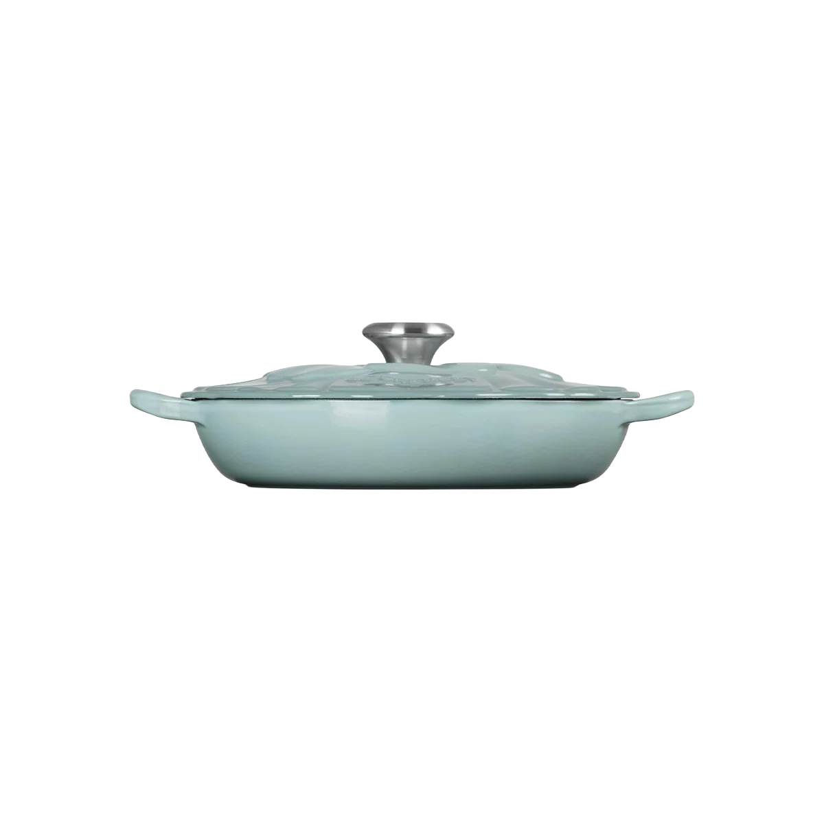 Le Creuset Petal Braiser 2.25 qt Sea Salt Cast Iron - Image 2