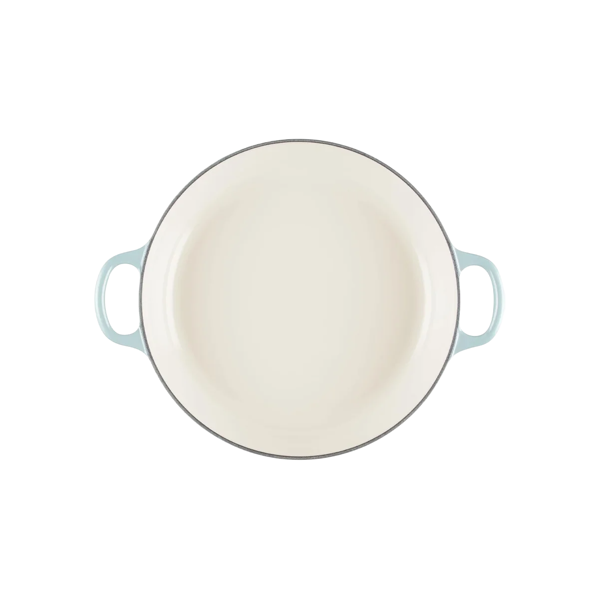 Le Creuset Petal Braiser 2.25 qt Sea Salt Cast Iron - Image 3