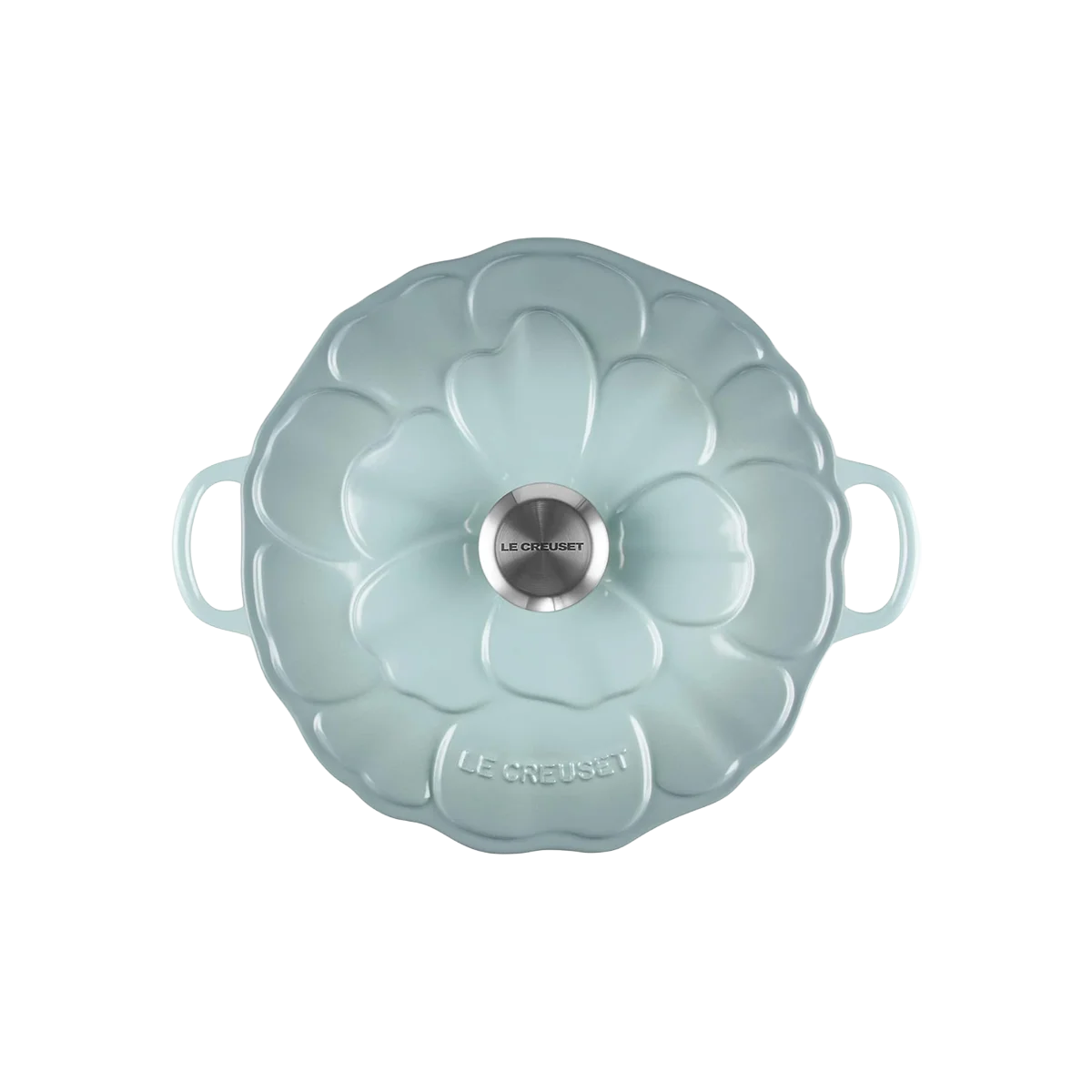 Le Creuset Petal Braiser 2.25 qt Sea Salt Cast Iron - Image 4