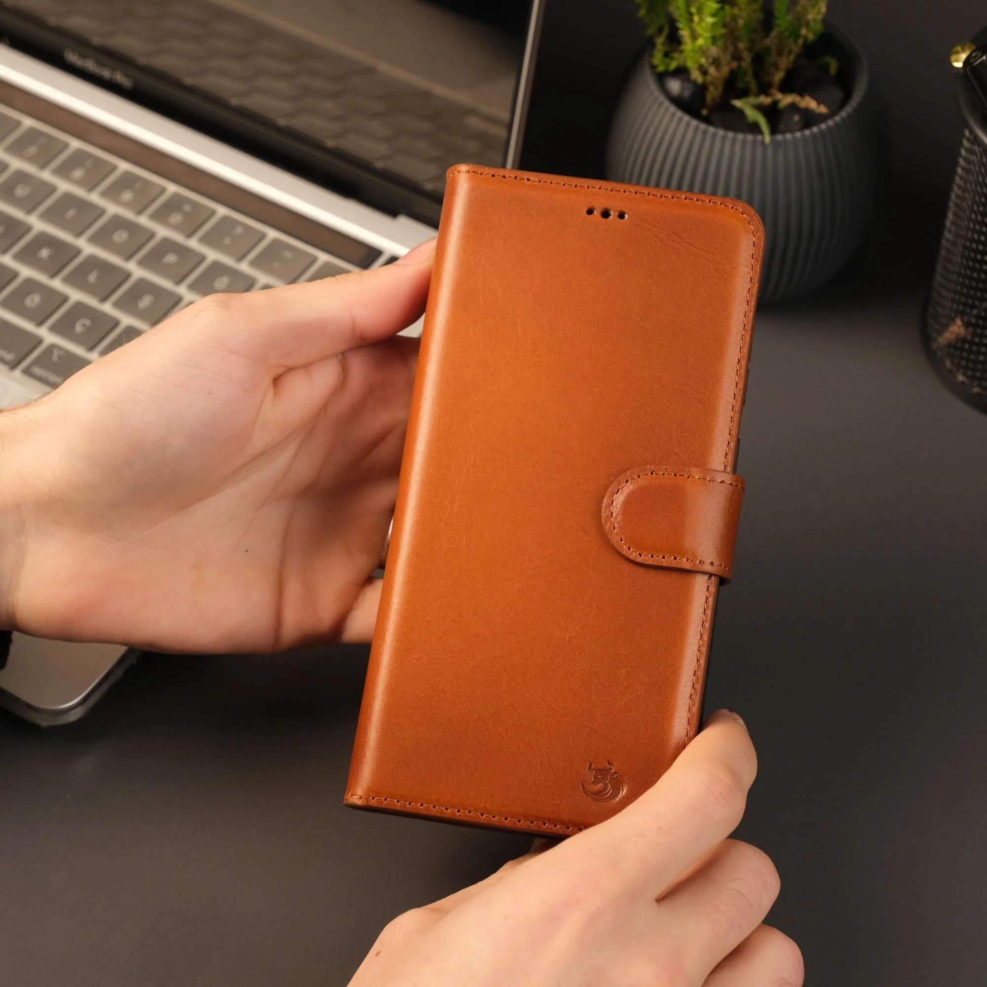 Leather Samsung Galaxy S25 Plus Wallet Case | Buffalo - Image 11