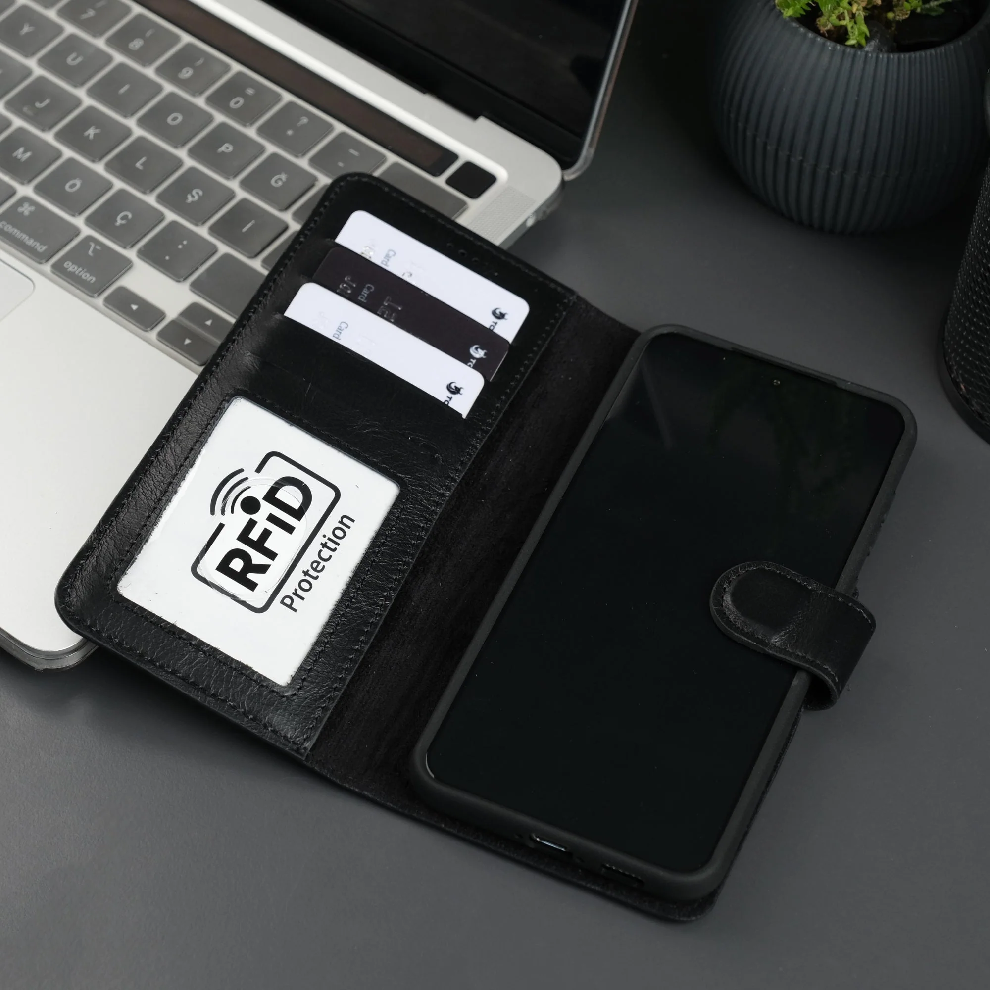 Leather Samsung Galaxy S25 Plus Wallet Case | Buffalo - Image 25