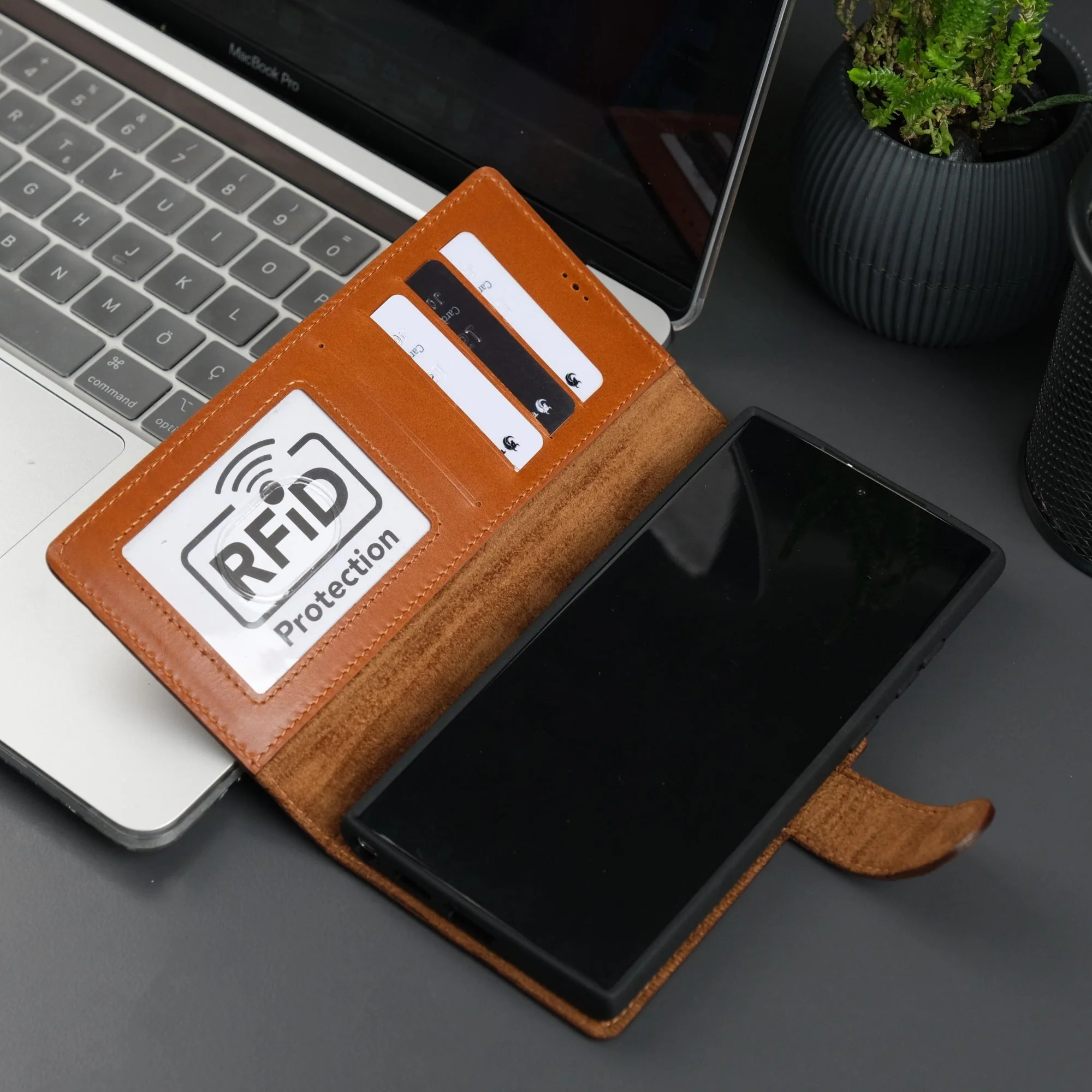 Leather Samsung Galaxy S25 Ultra Wallet Case | Buffalo - Image 16