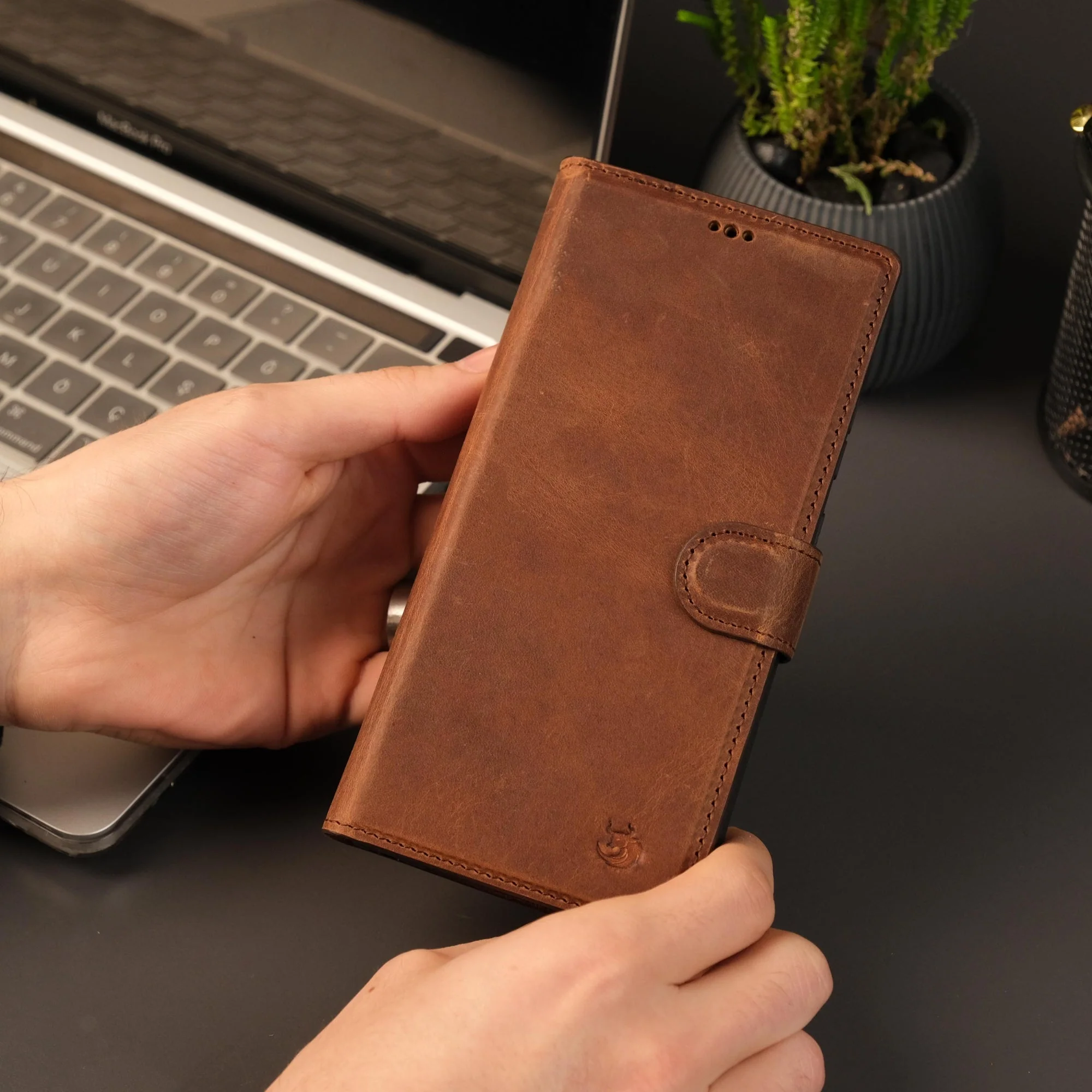 Leather Samsung Galaxy S25 Ultra Wallet Case | Buffalo - Image 2