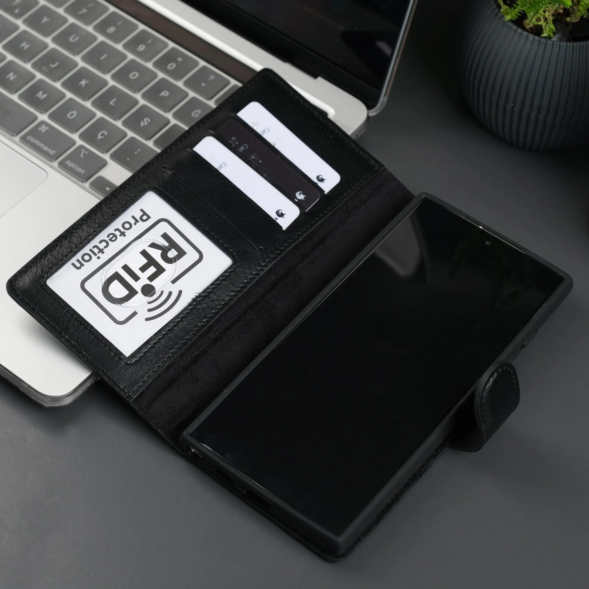 Leather Samsung Galaxy S25 Ultra Wallet Case | Buffalo - Image 25