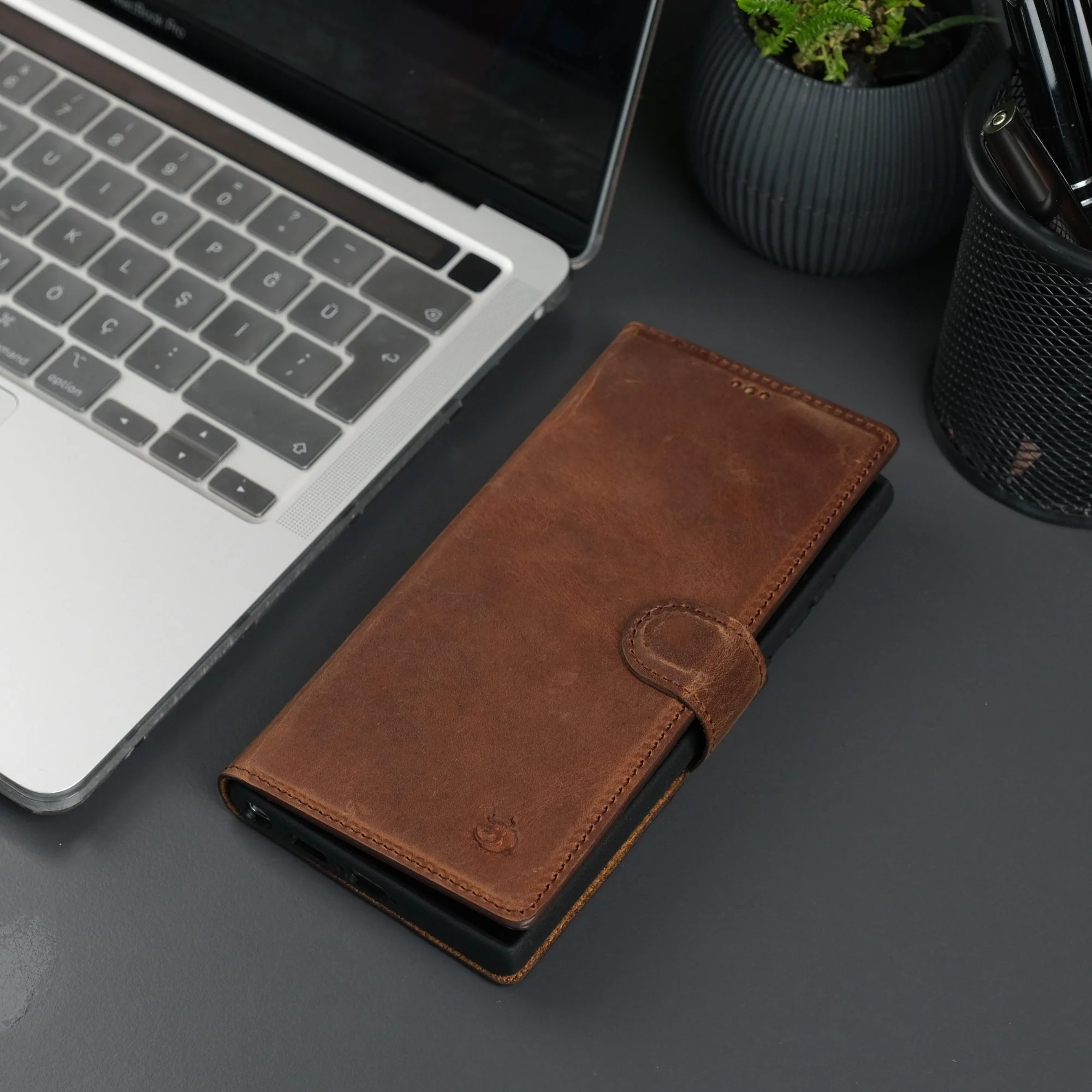 Leather Samsung Galaxy S25 Ultra Wallet Case | Buffalo - Image 5