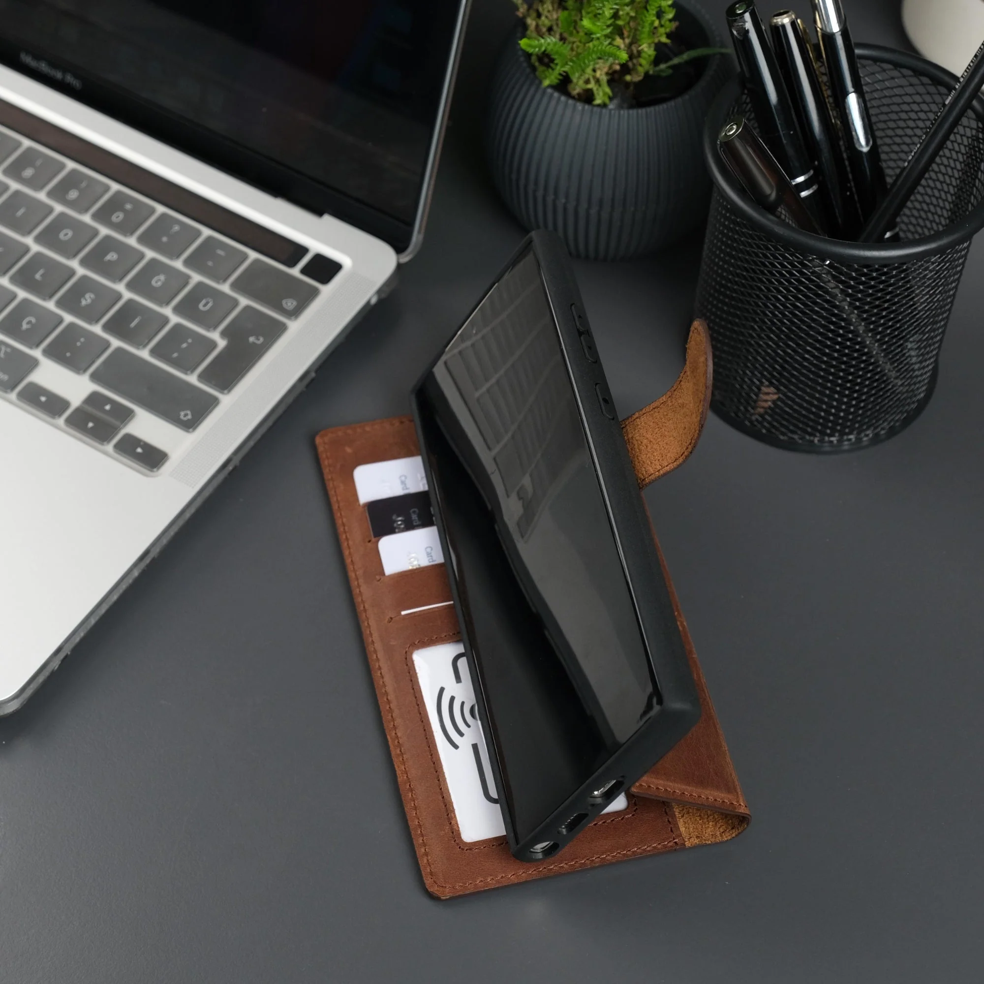 Leather Samsung Galaxy S25 Ultra Wallet Case | Buffalo - Image 6