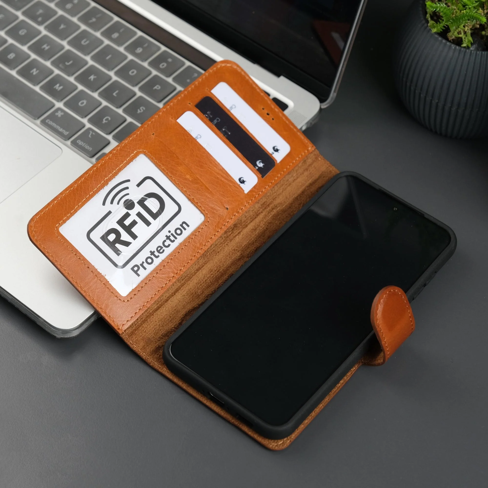 Leather Samsung Galaxy S25 Wallet Case | Buffalo - Image 16