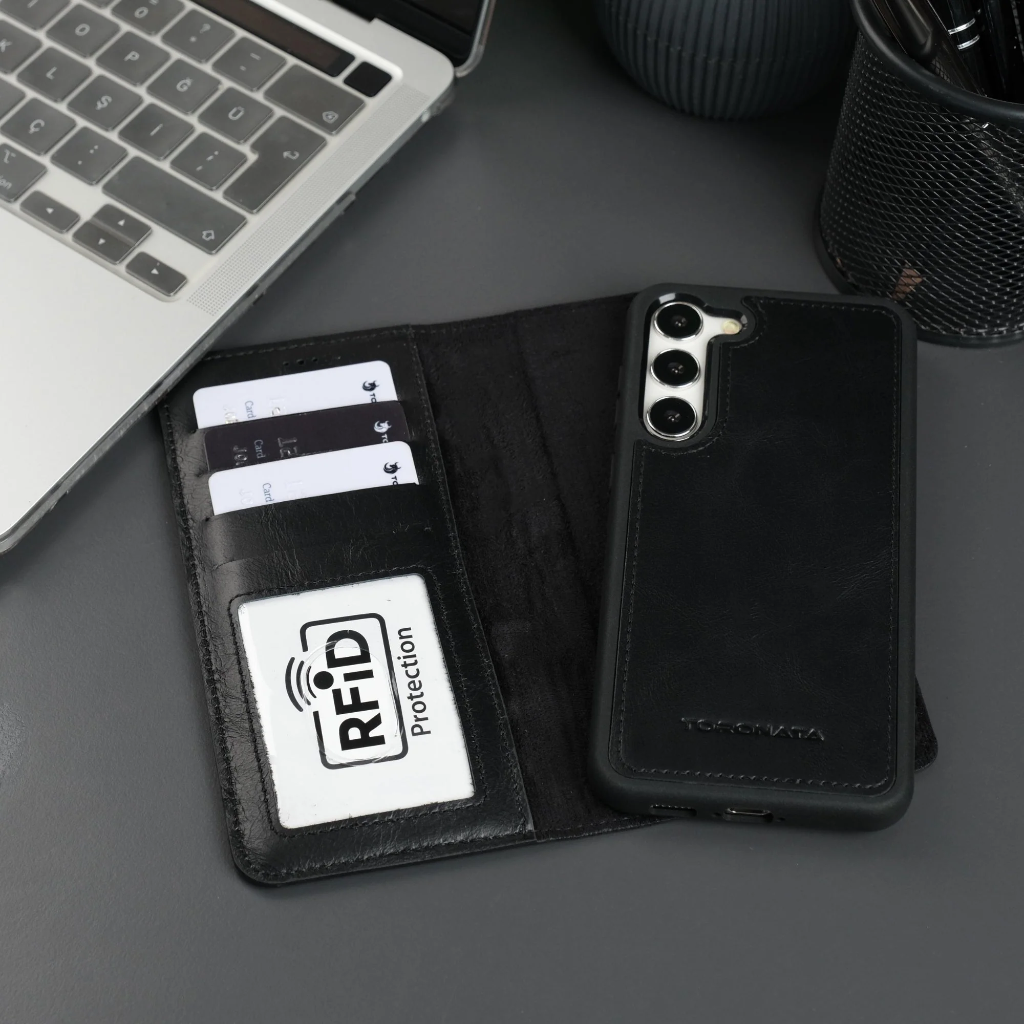 Leather Samsung Galaxy S25 Wallet Case | Buffalo - Image 22