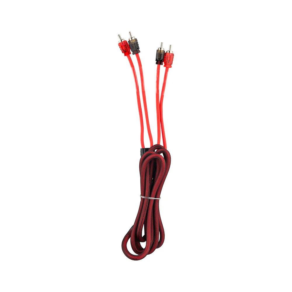 Level 2 RCA 100% Copper OFC 6 Feet - RED - Image 3