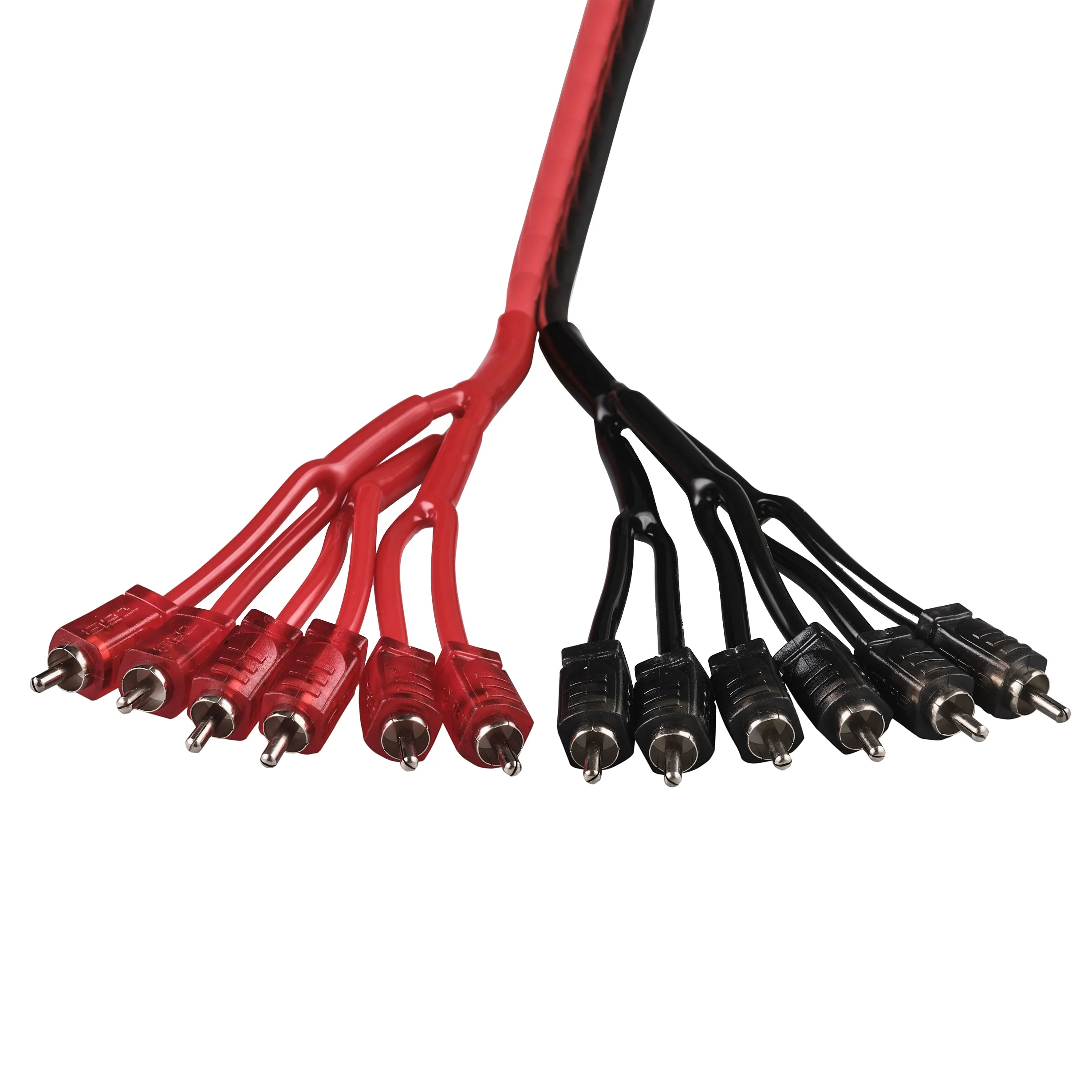 Level 2 RCA 100% Copper OFC Y Connector 2 MALE to 12 MALE 1.5 Feet - RED - Image 4