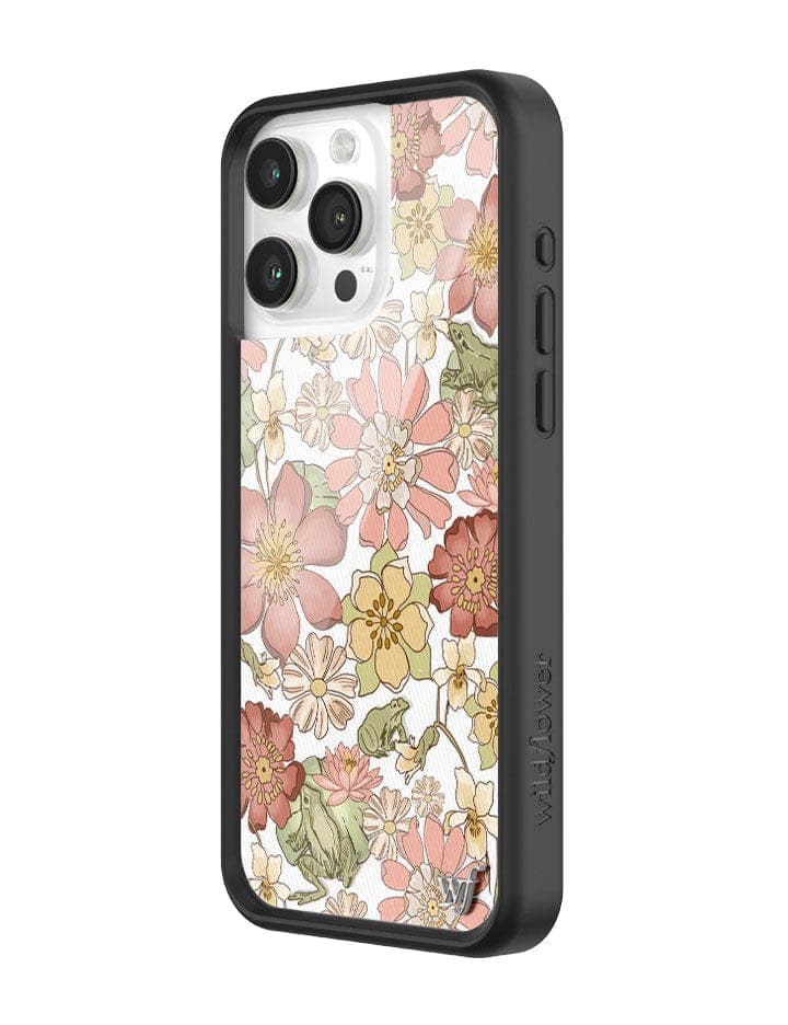 Lily Pad Floral iPhone Case - Image 2