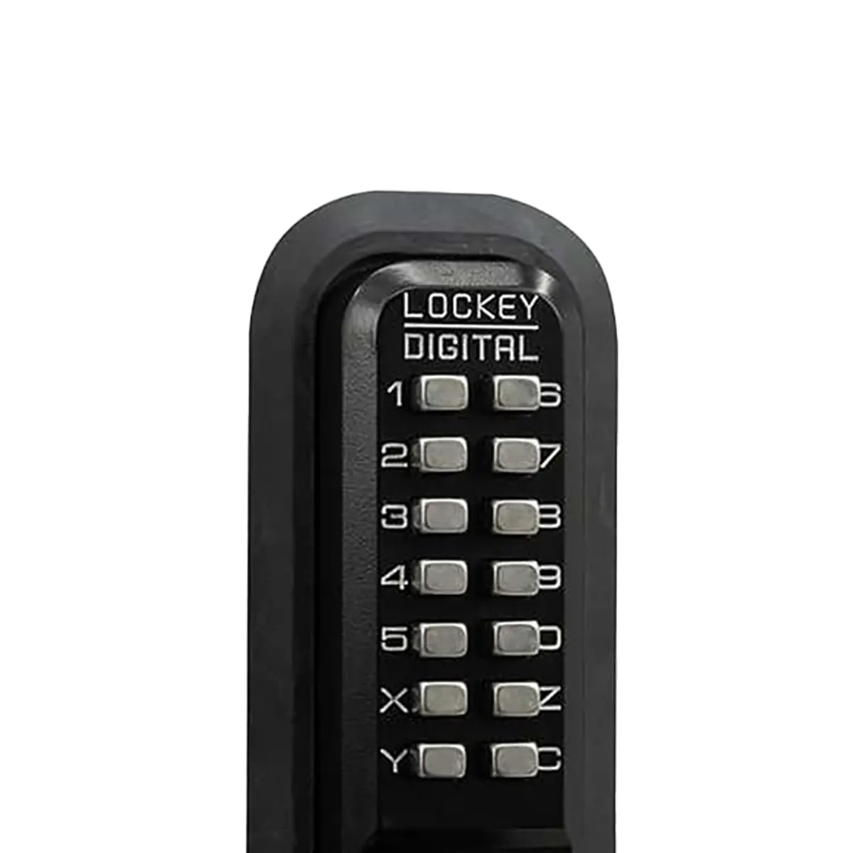 Lockey USA 2835JB Mechanical Keyless Lever Lock Jet Black - Image 4