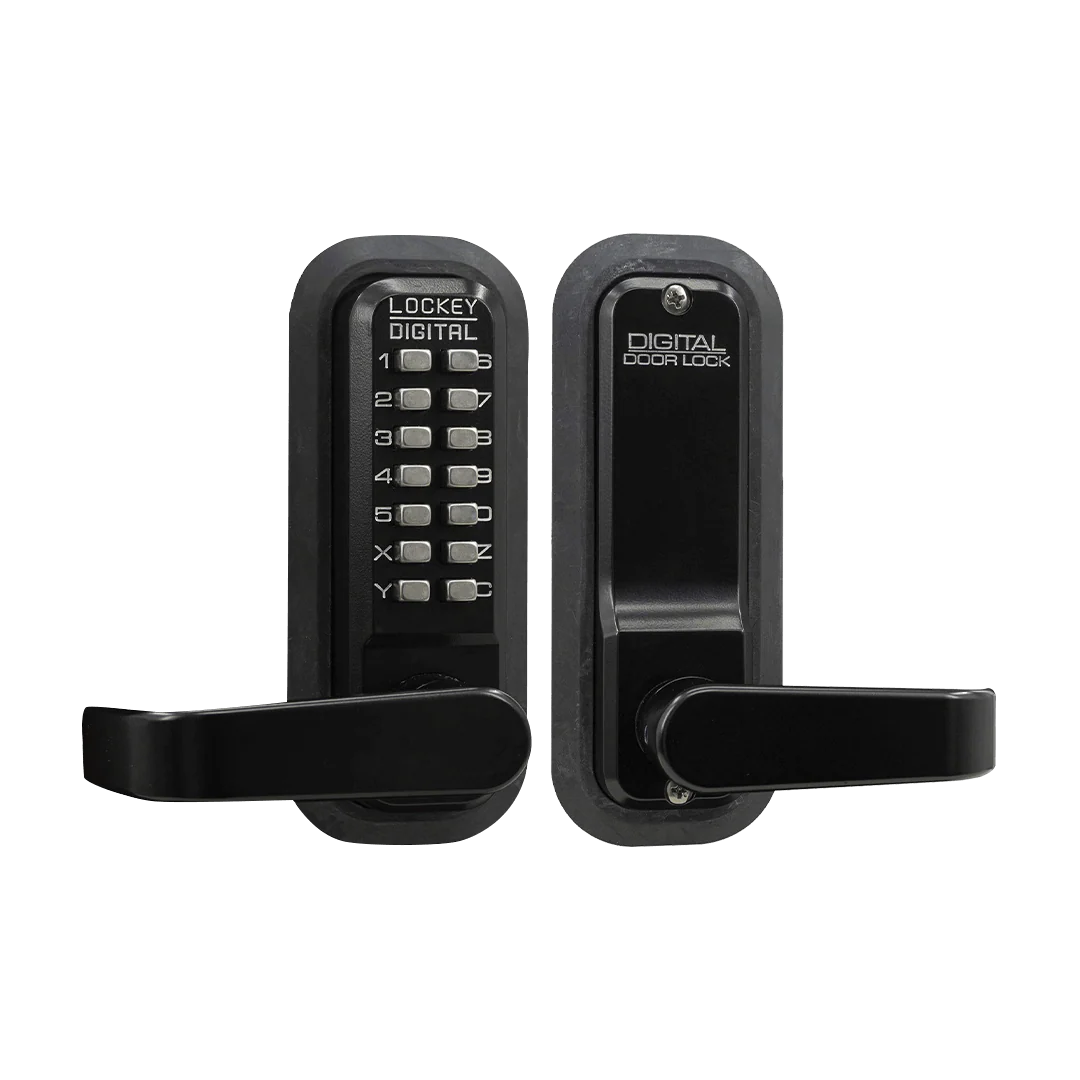 Lockey 2835JB Mechanical Keyless Door Lock – Jet Black - Image 3