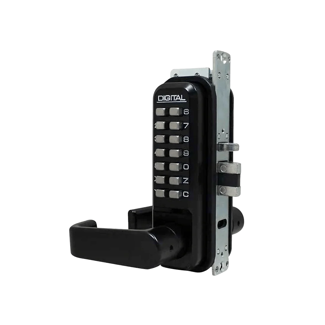 Lockey 2835JB Mechanical Keyless Door Lock – Jet Black - Image 4