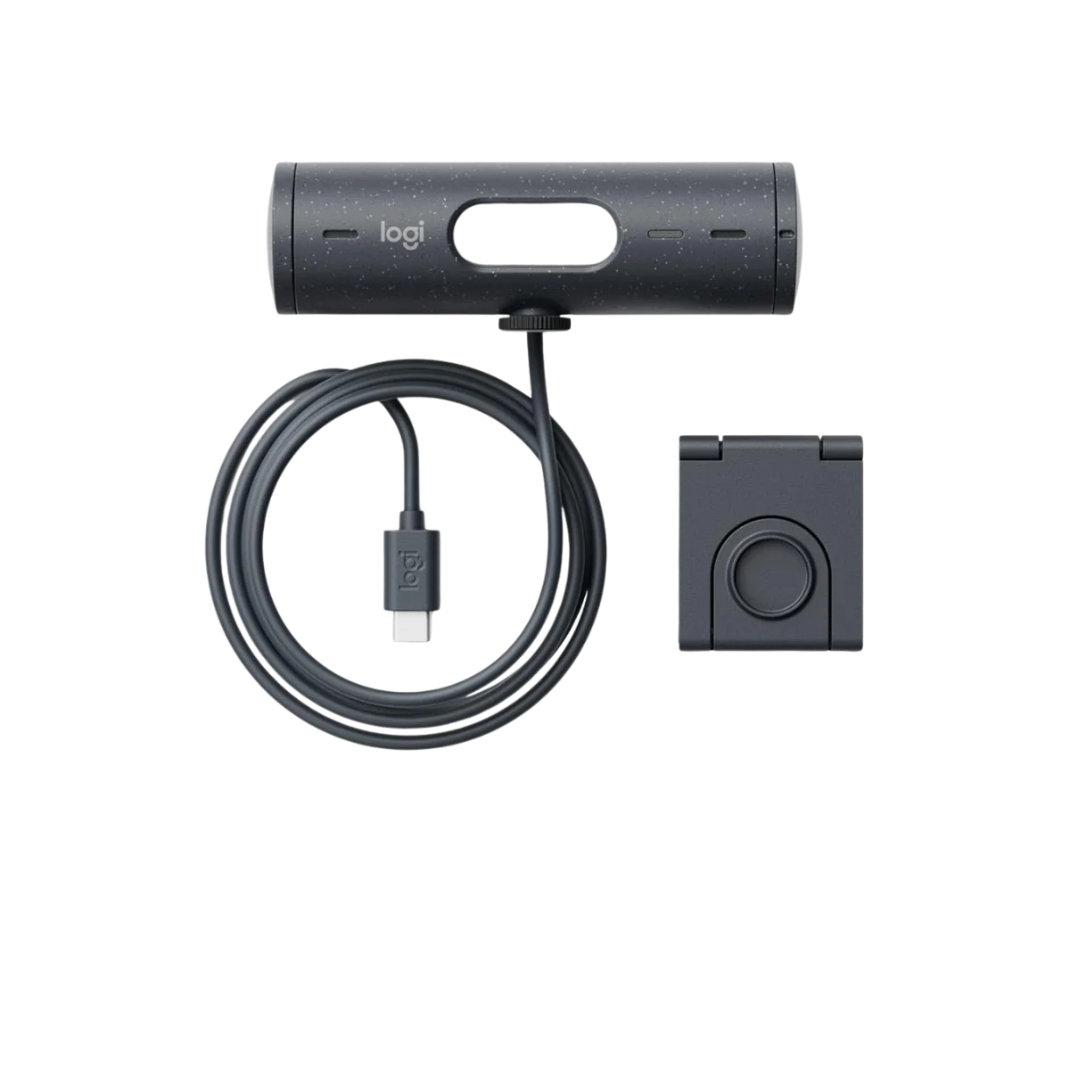 Logitech Brio 500 Full HD Webcam (Graphite) | Auto Light, Dual Mics & Show Mode - Image 3
