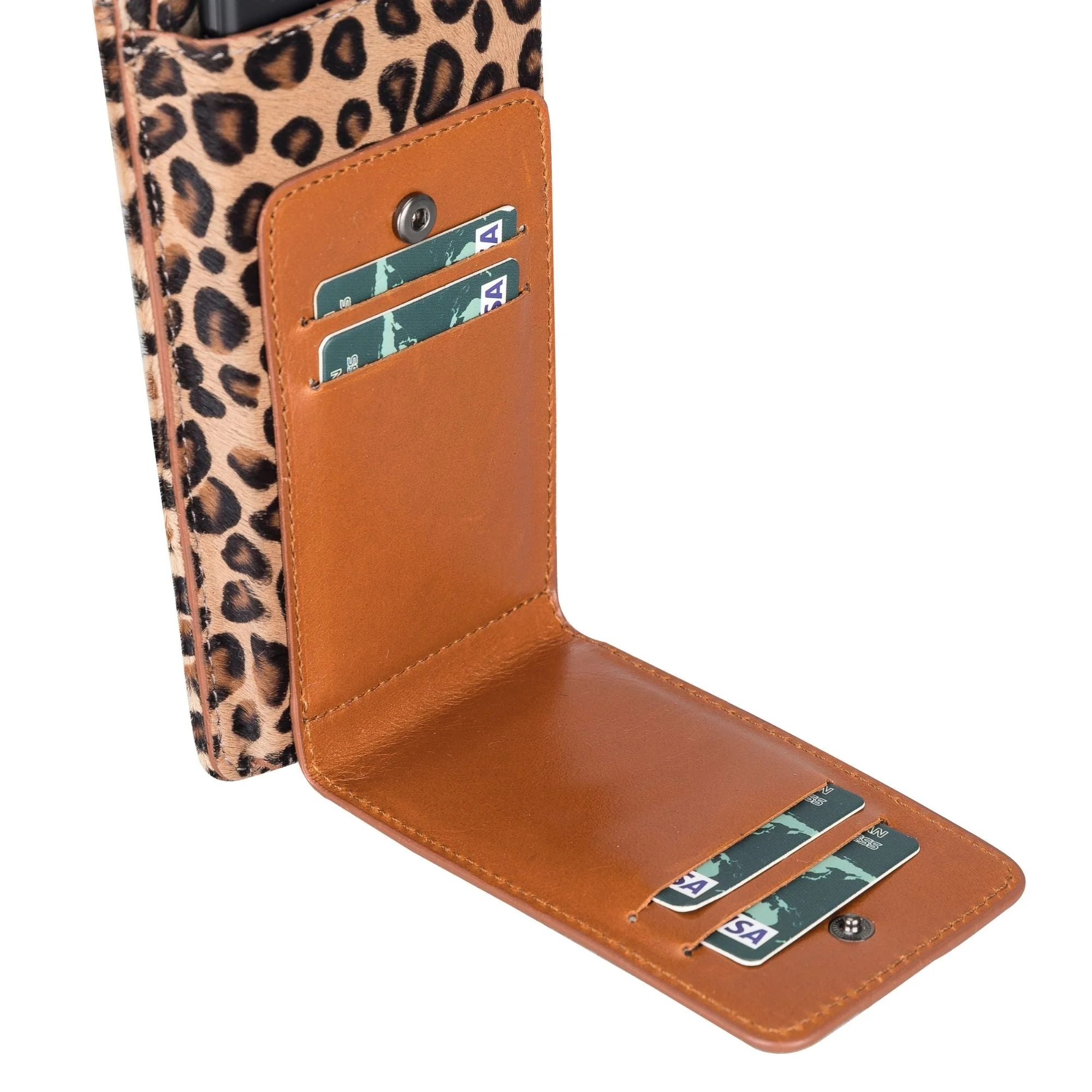 Lovell Crossbody Leather Phone Wallet - Image 12