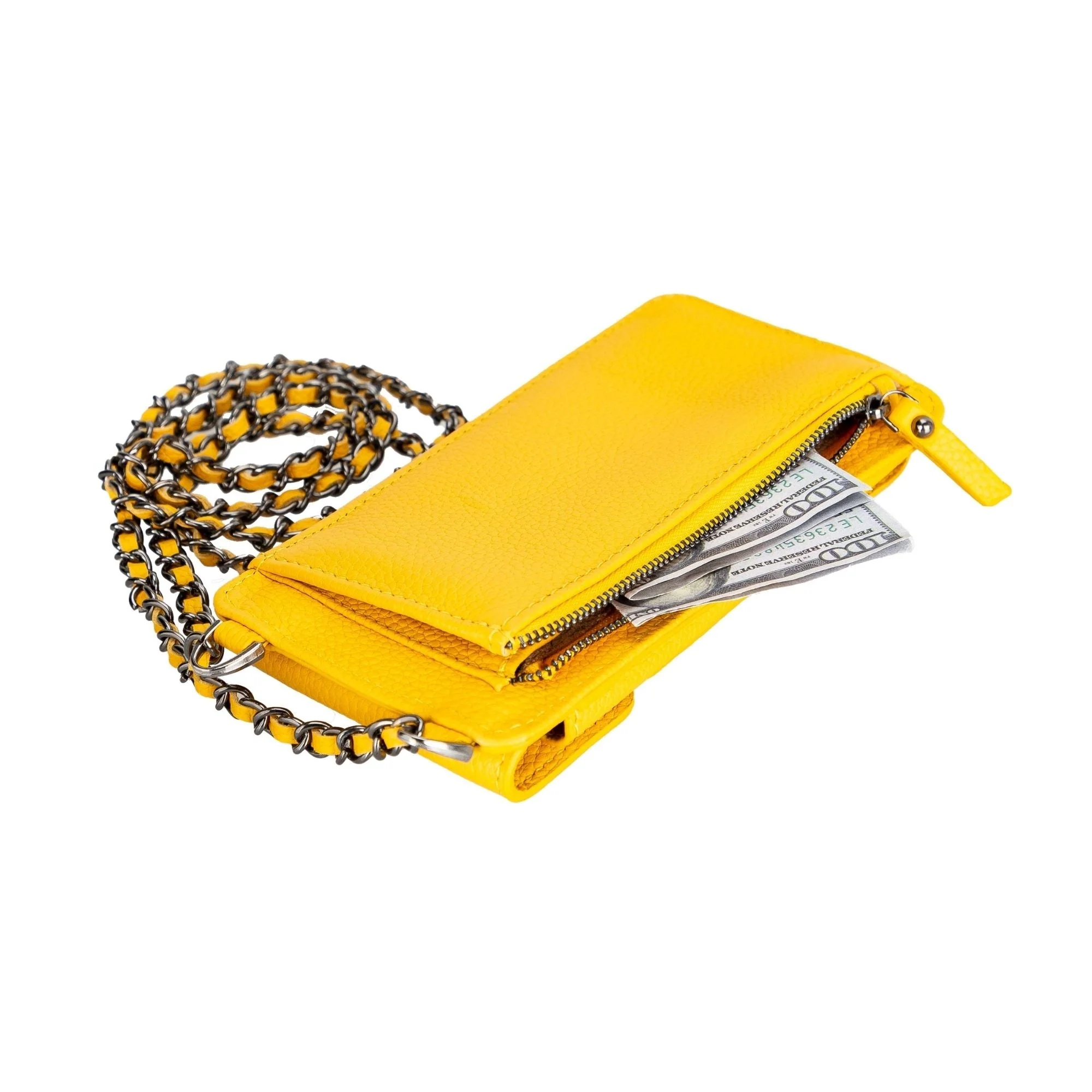 Lovell Crossbody Leather Phone Wallet - Image 16