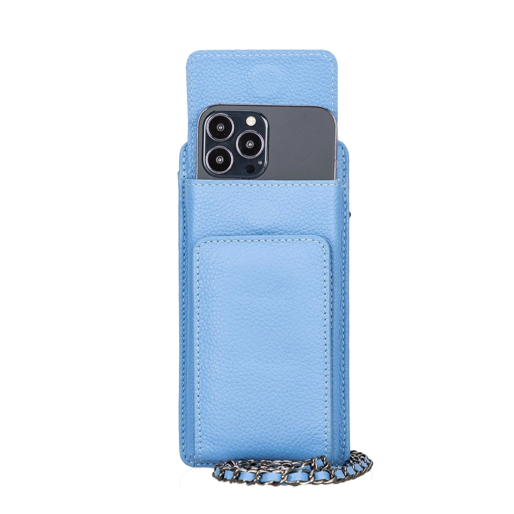Lovell Crossbody Leather Phone Wallet - Image 19