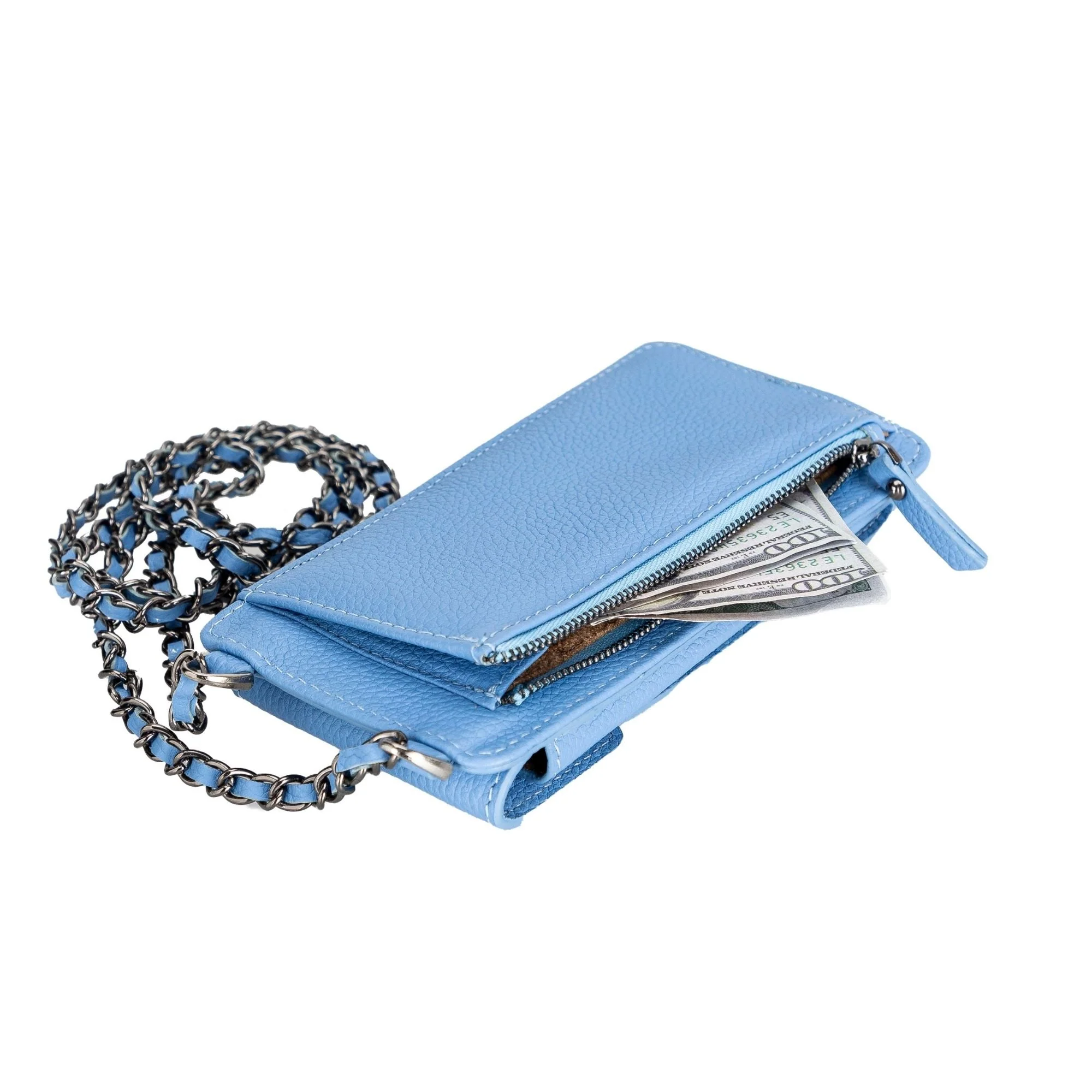 Lovell Crossbody Leather Phone Wallet - Image 22