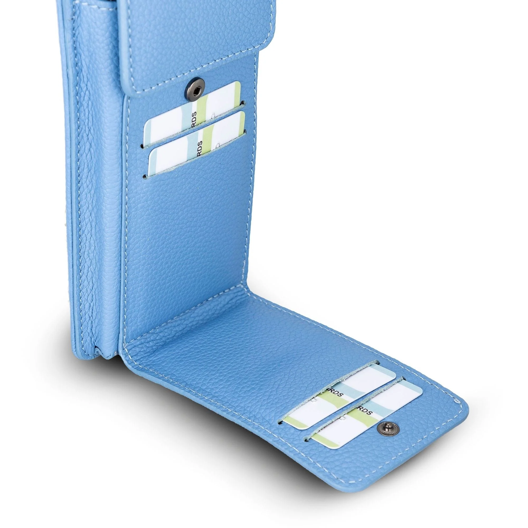 Lovell Crossbody Leather Phone Wallet - Image 23