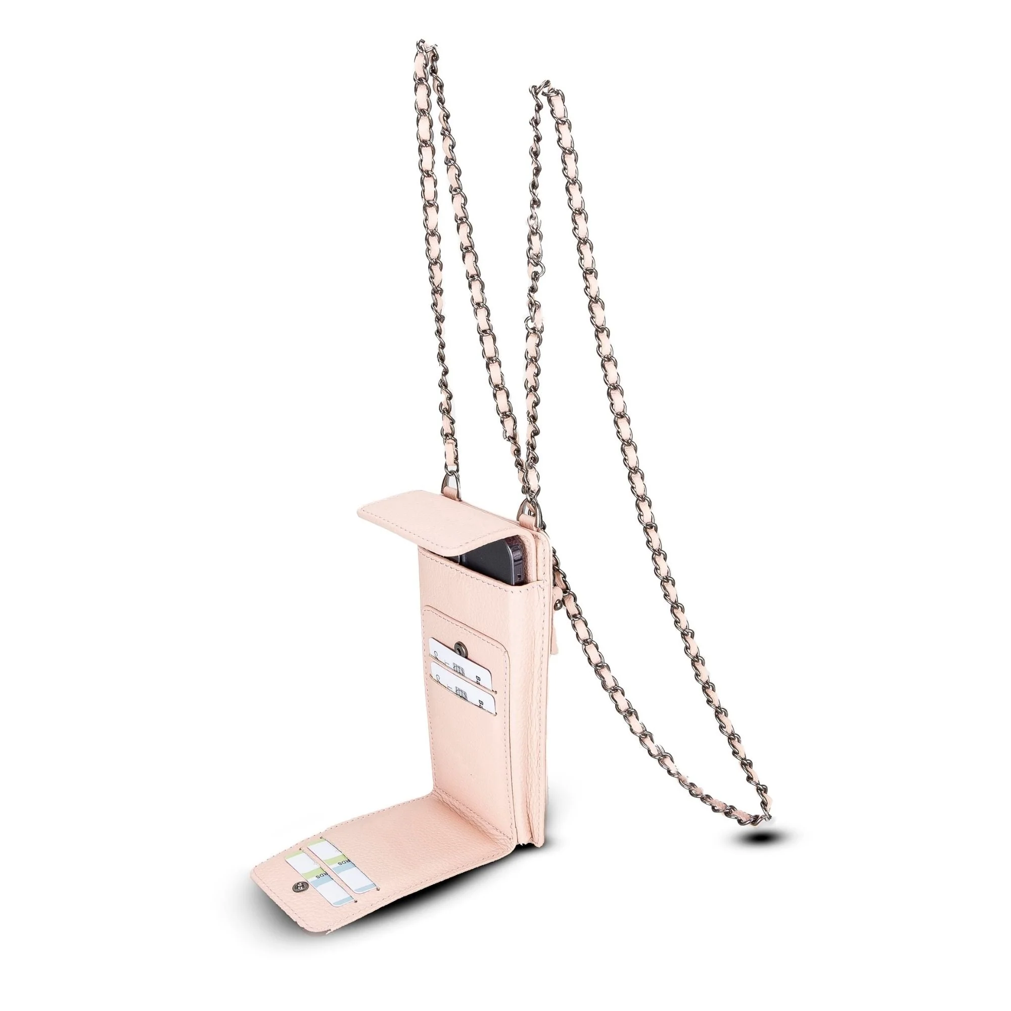 Lovell Crossbody Leather Phone Wallet - Image 29