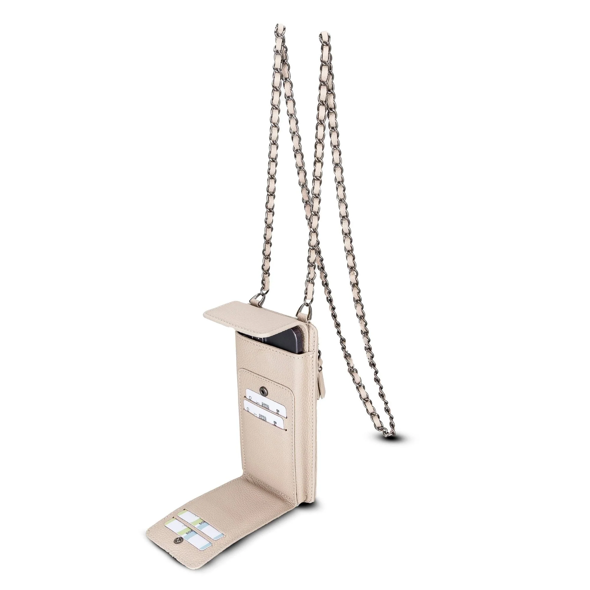 Lovell Crossbody Leather Phone Wallet - Image 41