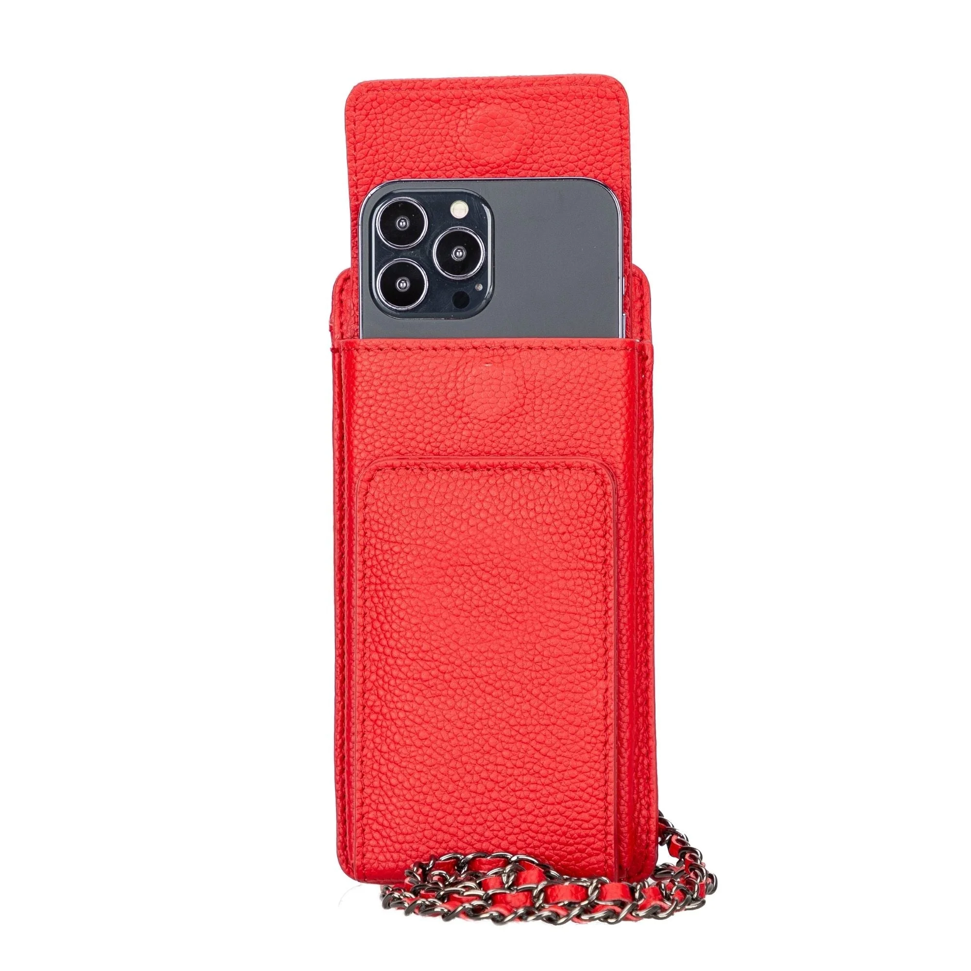 Lovell Crossbody Leather Phone Wallet - Image 43